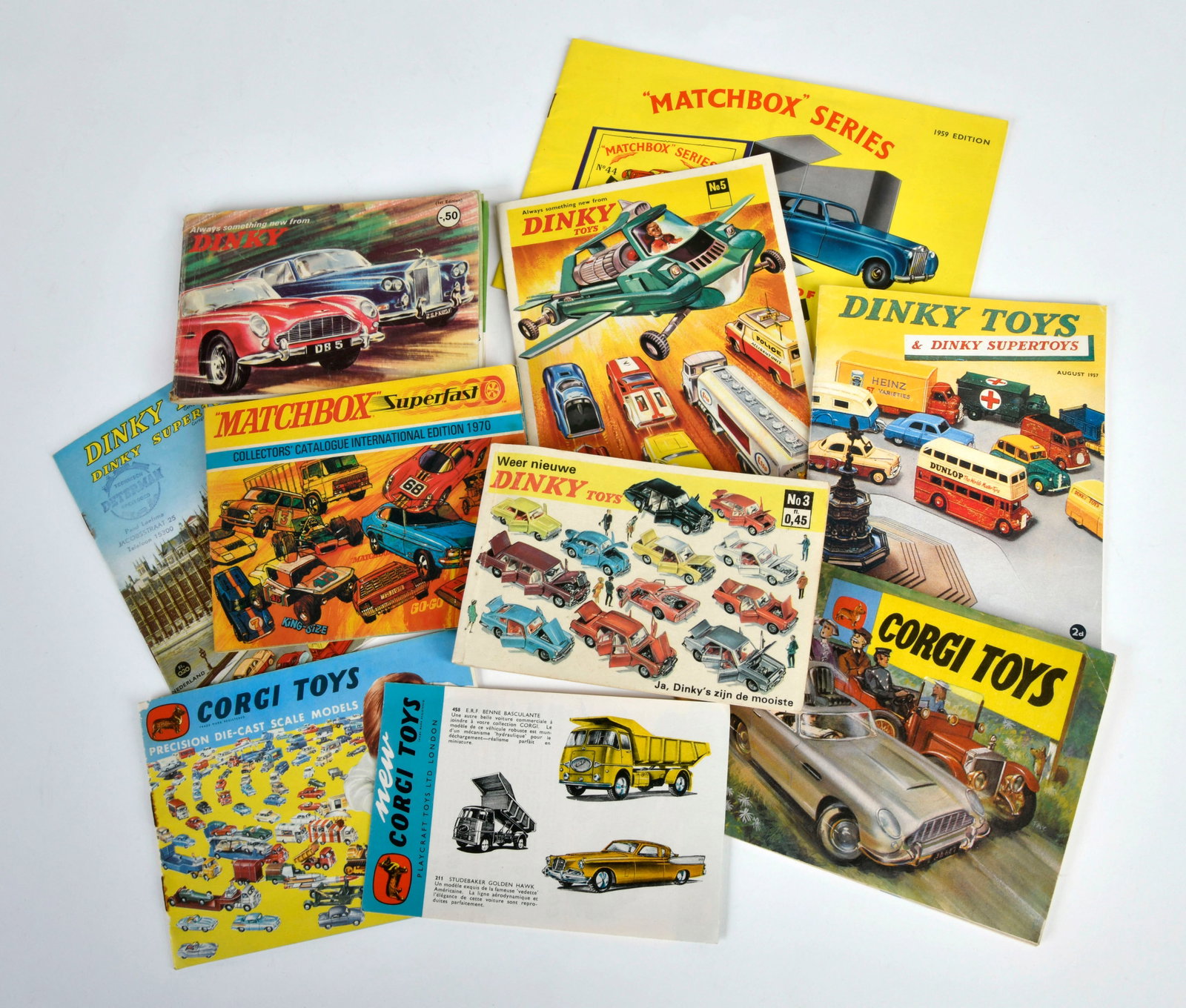 Matchbox, Corgi Toys, Dinky Toys, Konvolut Kataloge (1 of 1)