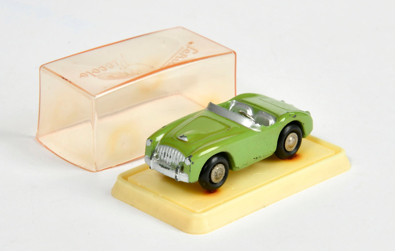 Schuco Piccolo, 709 Austin: Schuco Piccolo, 709 Austin, W.-Germany, 1:90, rechteckige Kuppelverpackung, min. verzogen, sonst Z 1
