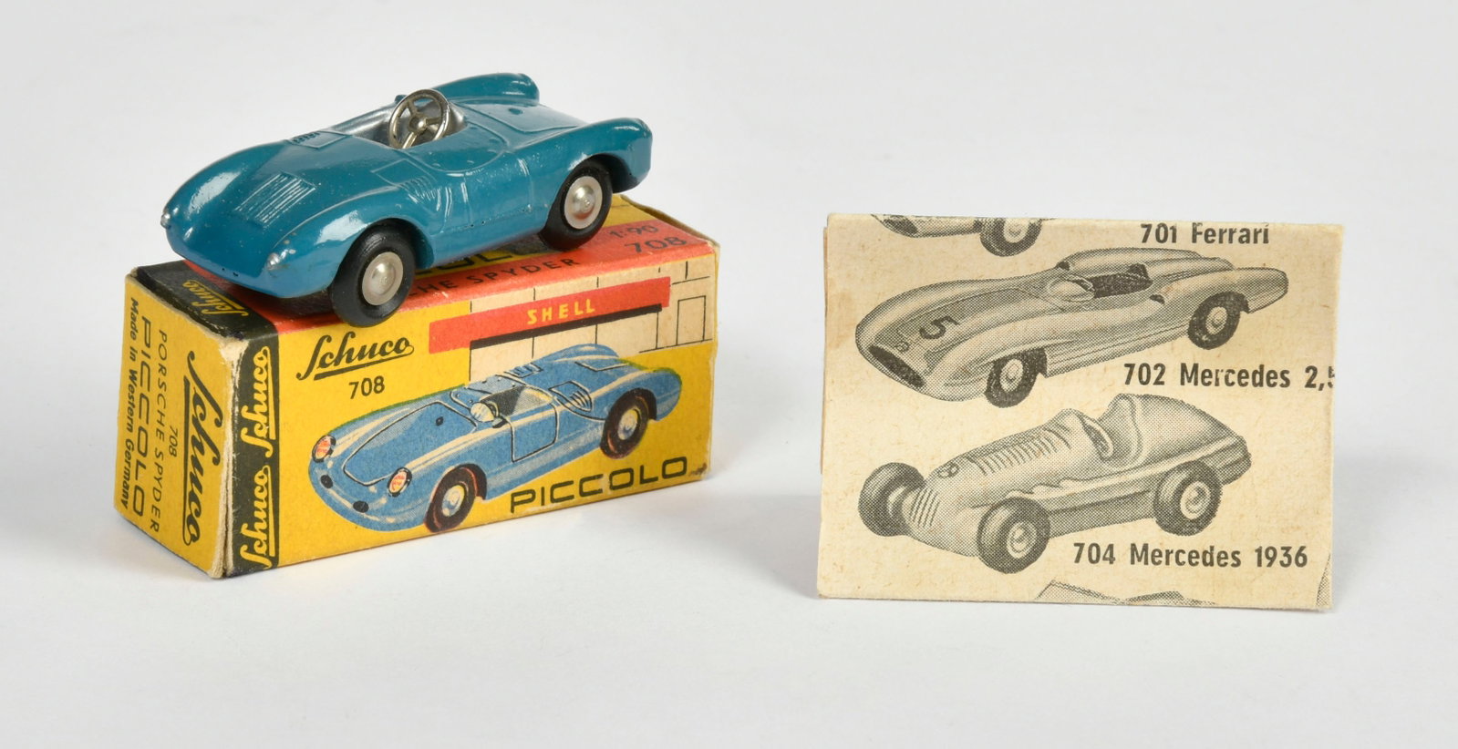 Schuco Piccolo, 708 Porsche Spyder (1 of 1)