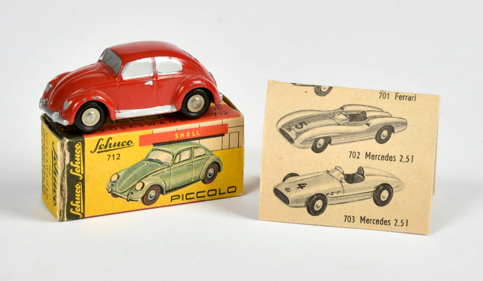 Schuco Piccolo, 712 VW Kafer, kleines ovales Fenster (1 of 1)
