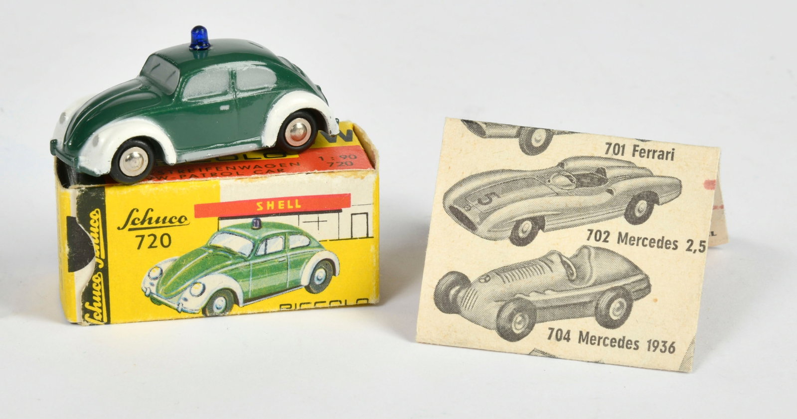 Schuco Piccolo, 720 VW Kafer, Polizei (1 of 1)