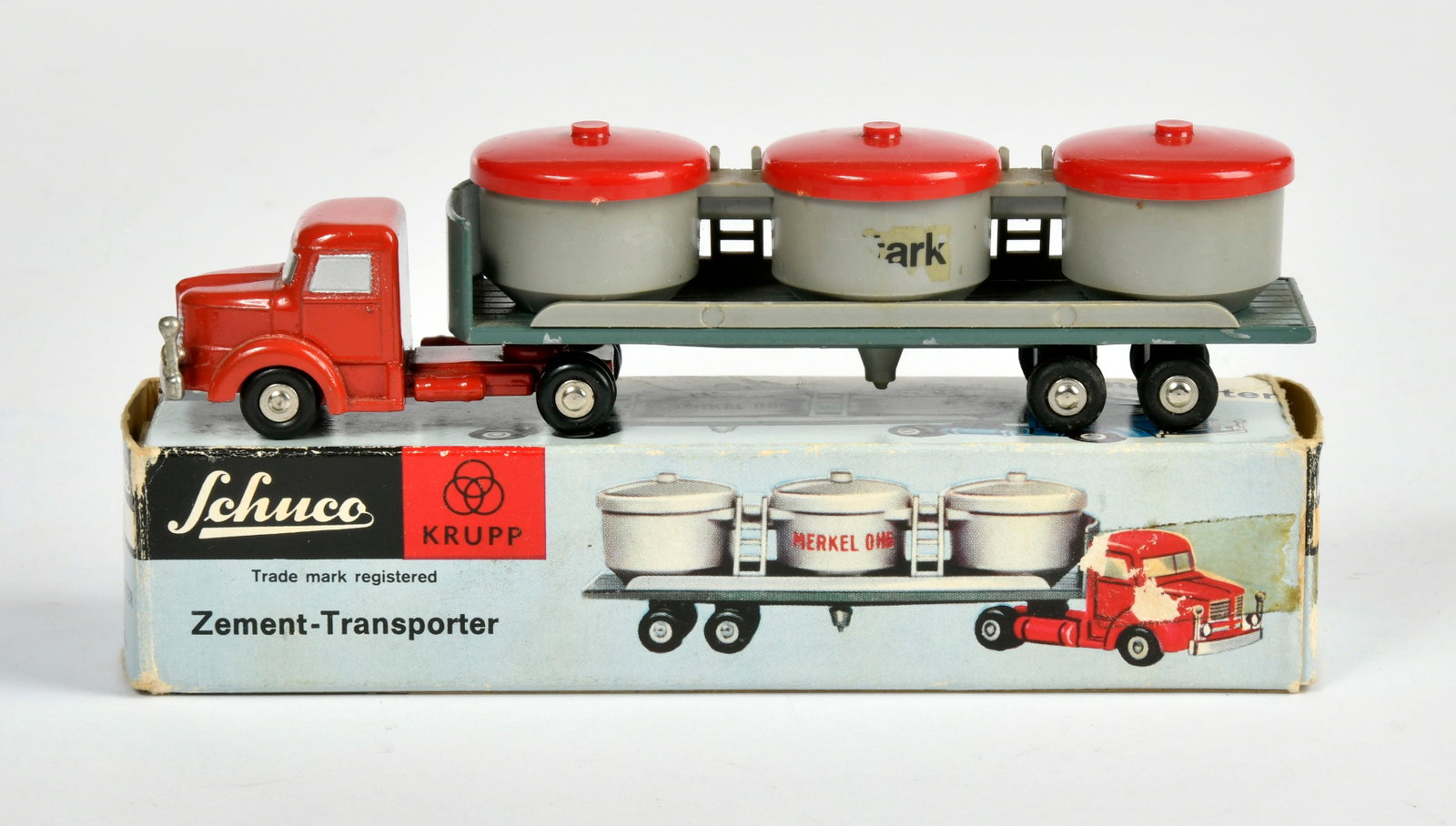 Schuco Piccolo, 778 Zement-Transporter Krupp (1 of 1)