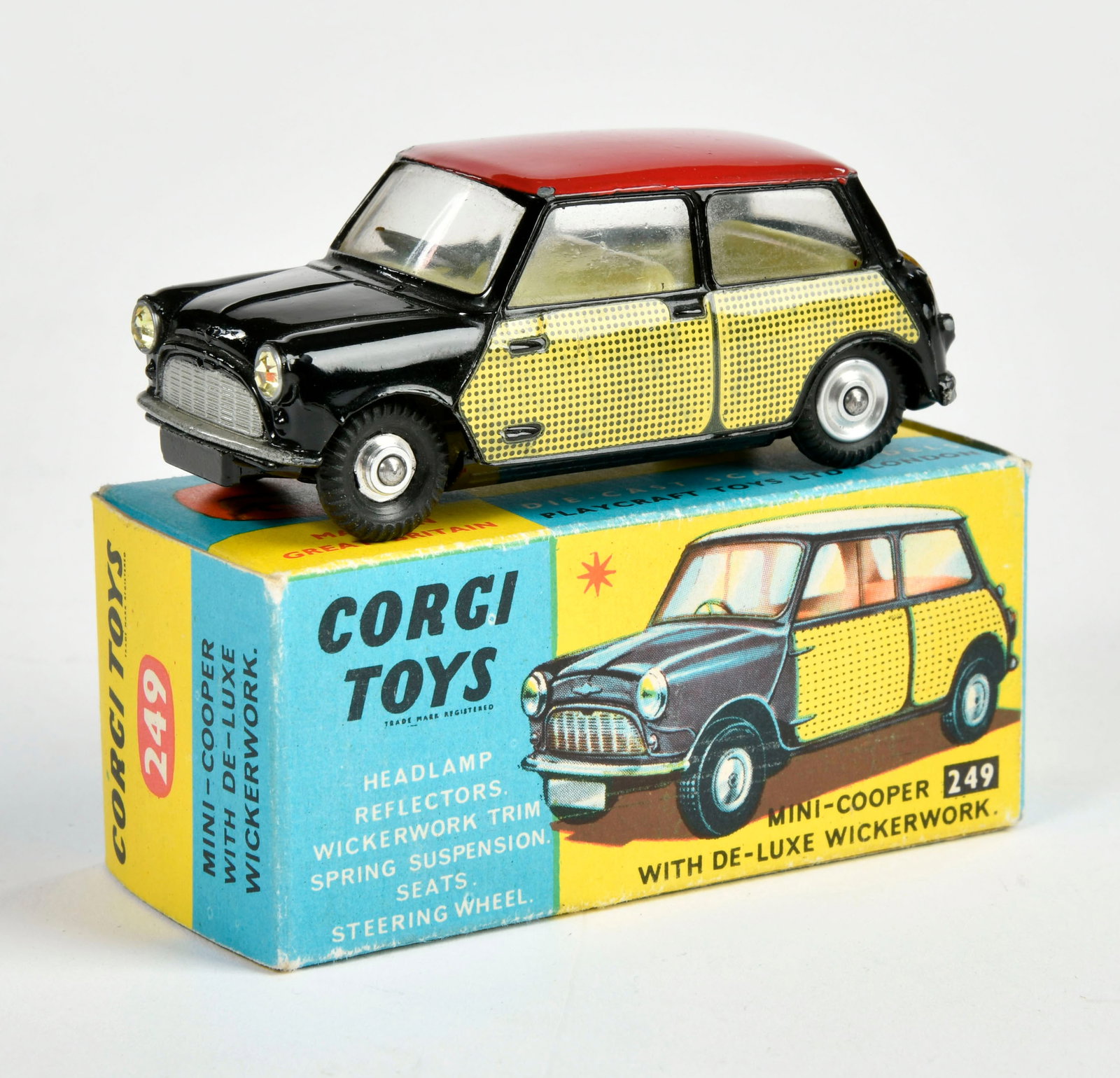 Corgi Toys, 249 Mini Cooper (1 of 2)