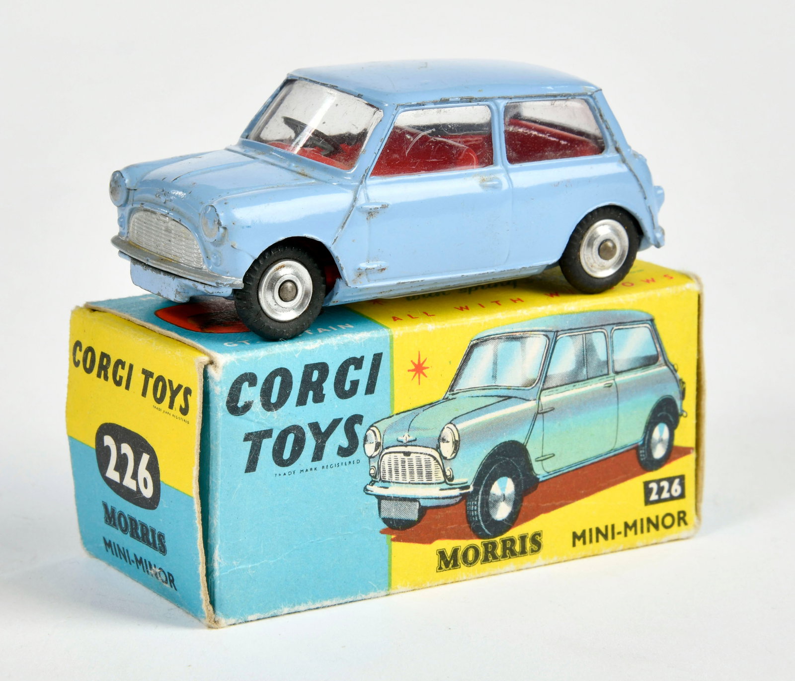 Corgi Toys, 226 Morris Mini-Minor: Corgi Toys, 226 Morris Mini-Minor, Great Britain, 1:43, Okt Z 1-2, Z 2