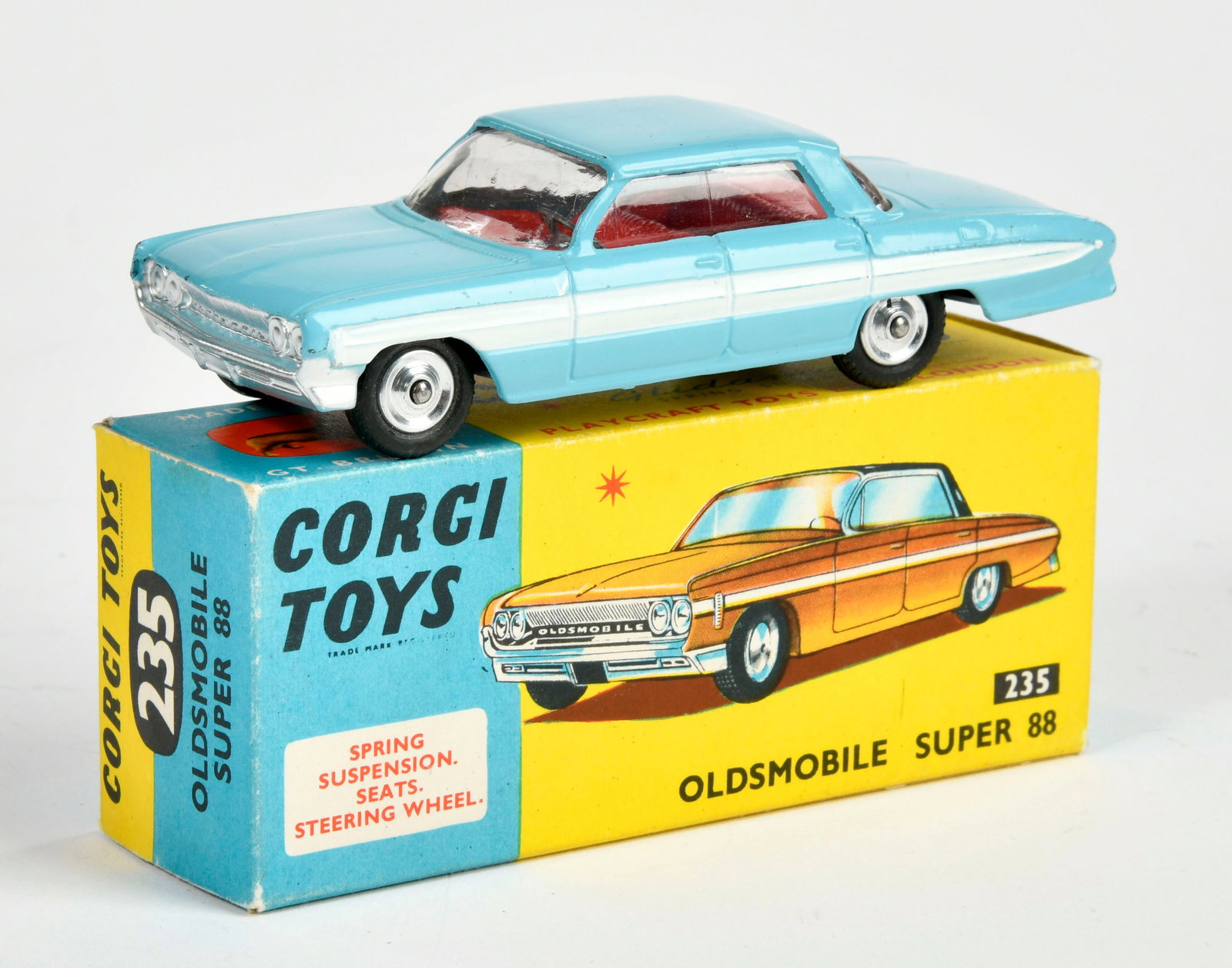 Corgi Toys, 235 Oldsmobile Super: Corgi Toys, 235 Oldsmobile Super, Great Britain, 1:43, Okt Z 1, Z 1