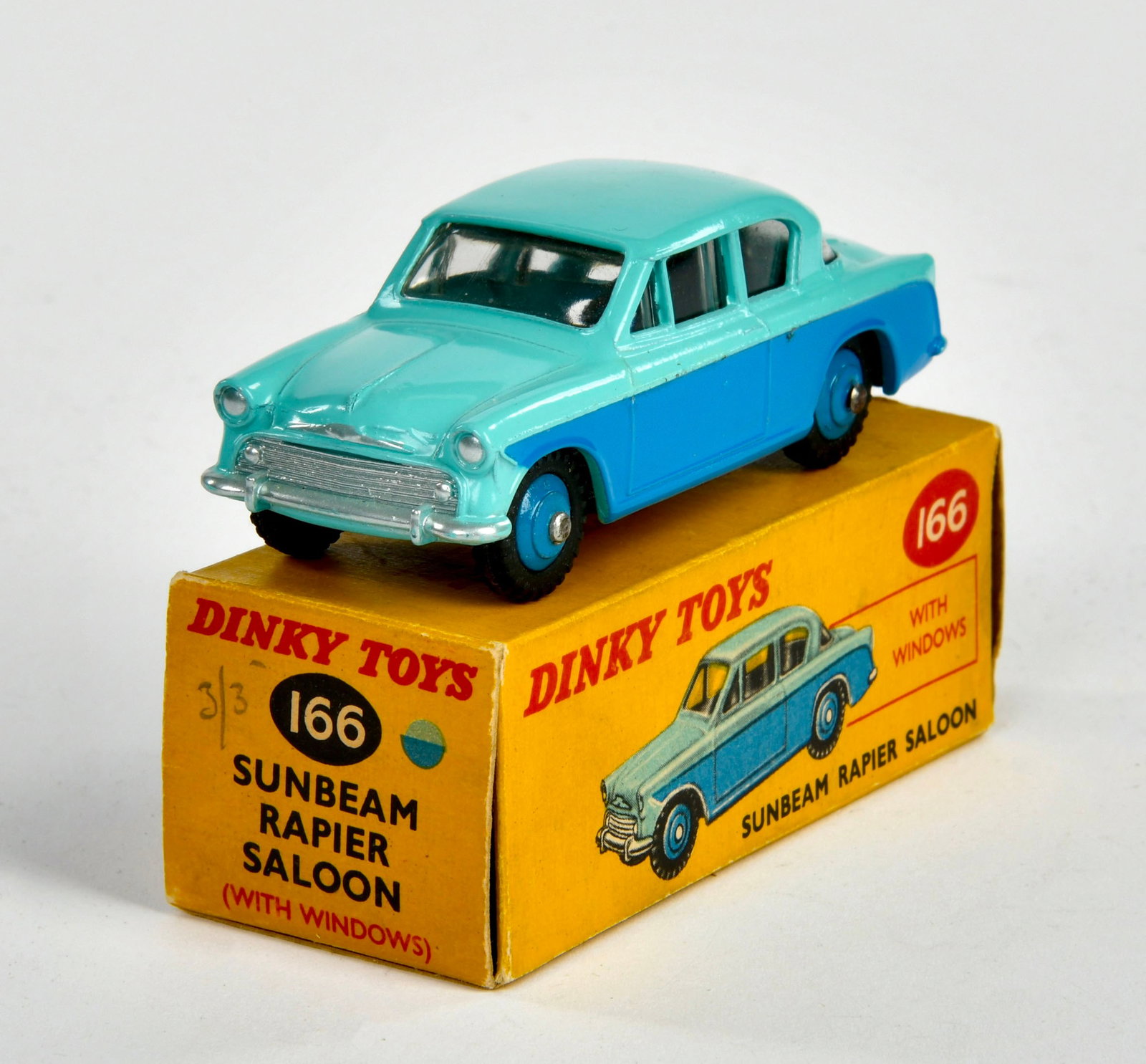 Dinky Toys, 166 Sunbeam Rapier: Dinky Toys, 166 Sunbeam Rapier, England, 1:43, Druckguss, Okt Z 1-, Z 1-