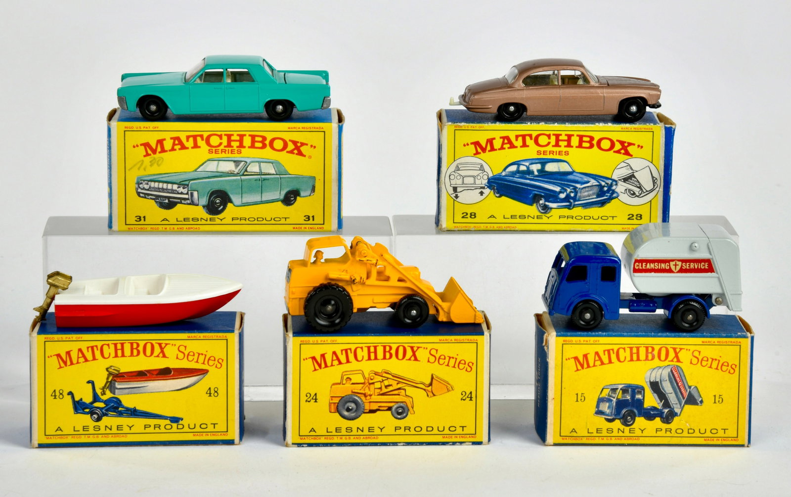 Matchbox, 5 Modelle (1 of 1)