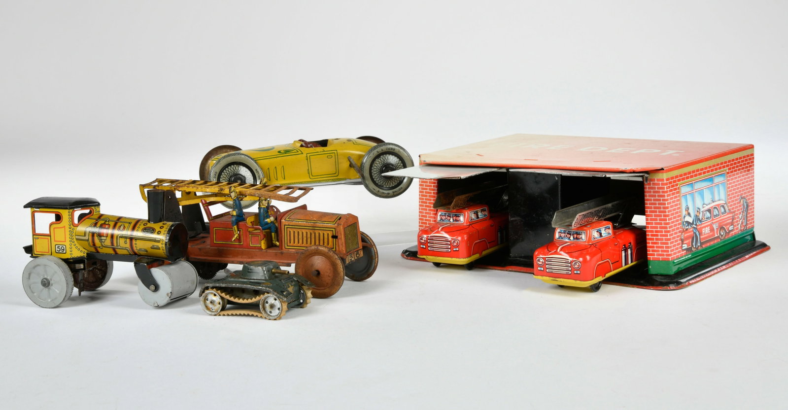 Fire Department mit diversen Fahrzeugen, Tippco, Gunthermann u.a. (1 of 1)