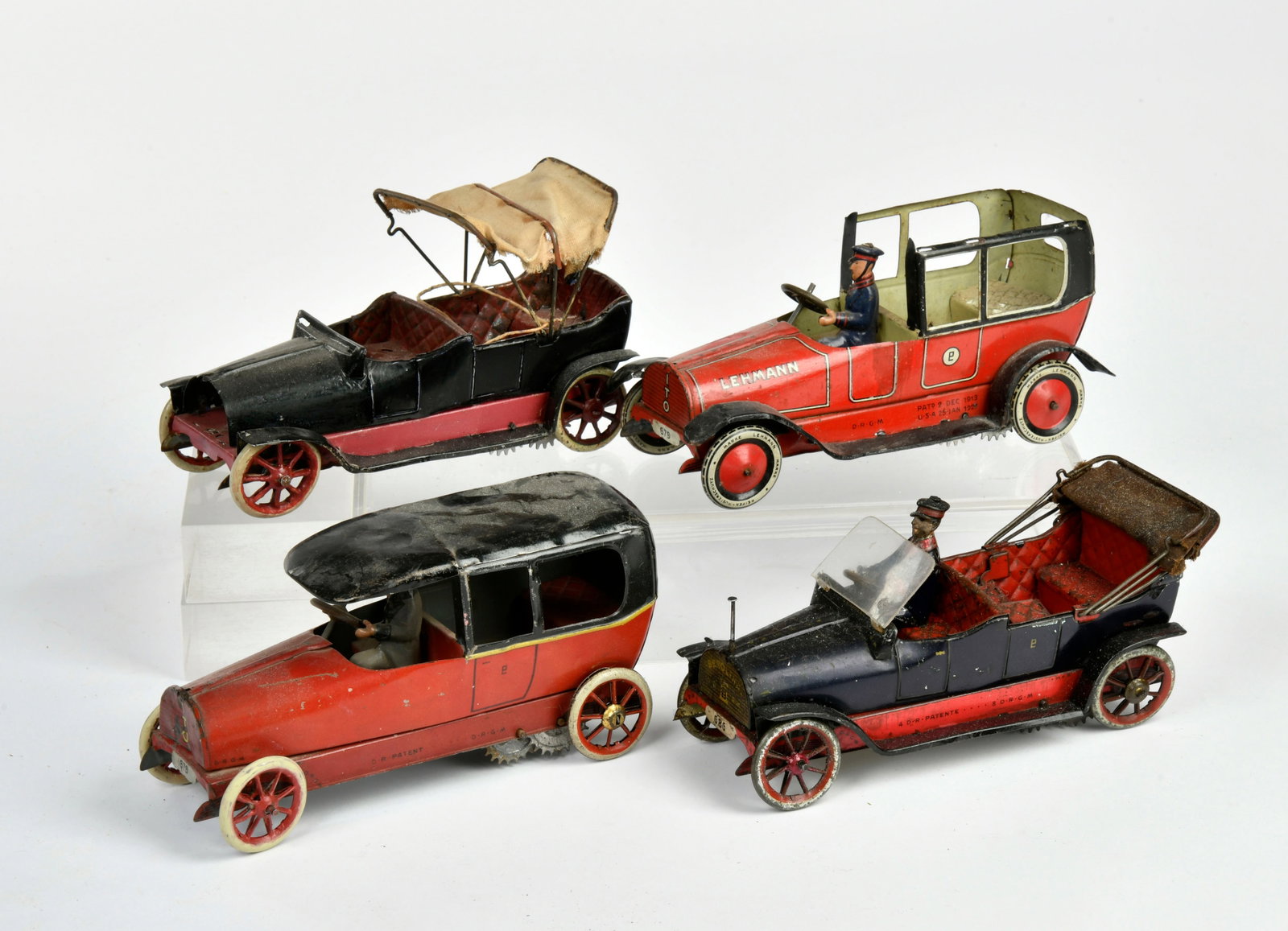 Lehmann, 2x Berolina, 2x Ito, mit Mangeln (1 of 2)