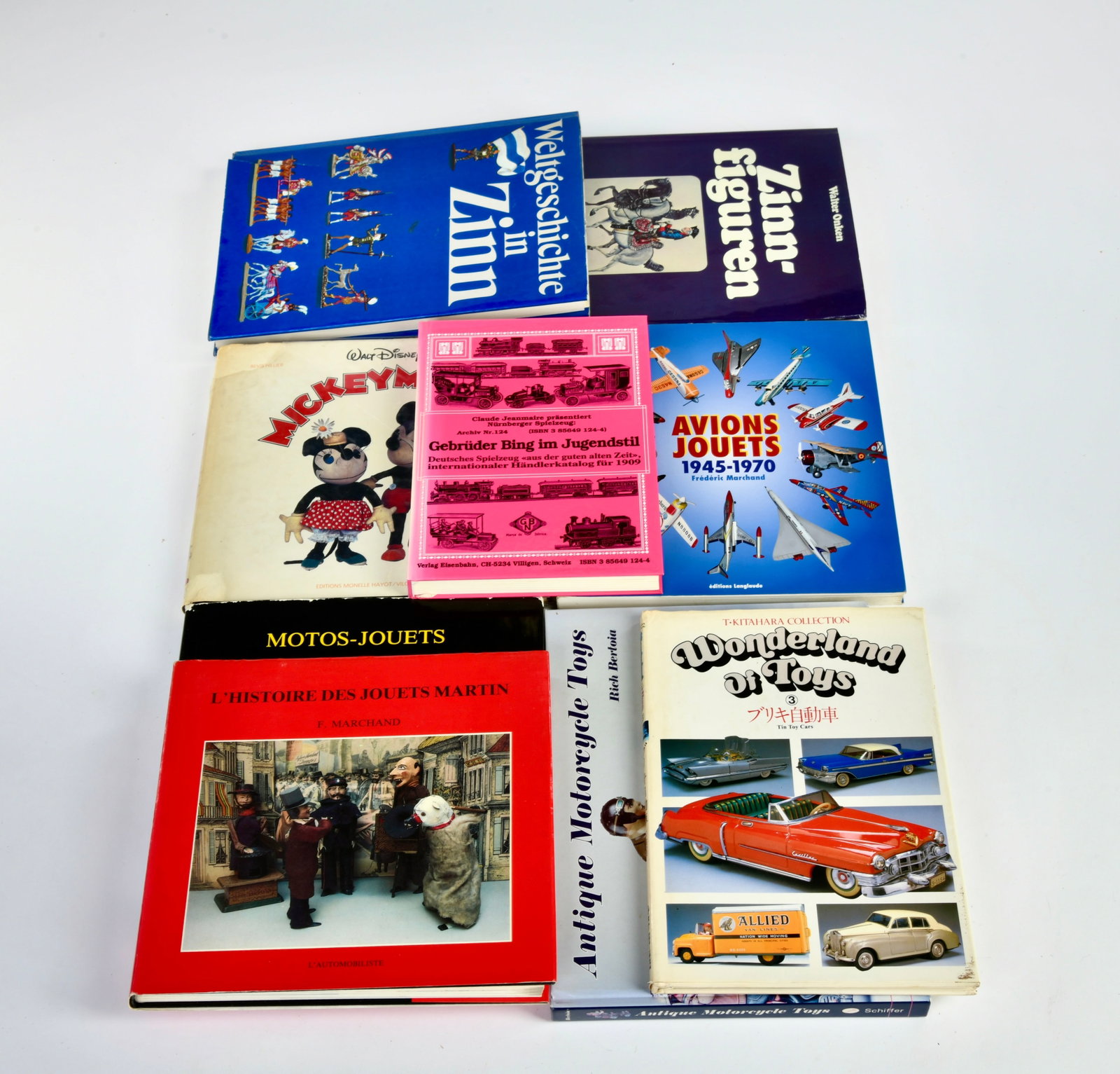 Spielzeug Literatur: Spielzeug Literatur, 9 Bucher, Z 1-2