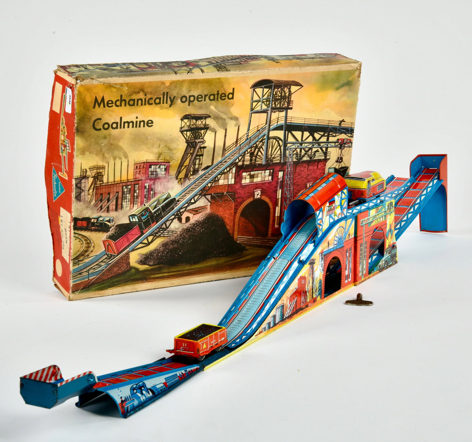 Technofix, Coalmine: Technofix, Coalmine, W.-Germany, 85 cm, Blech, UW ok, Okt, Z 2