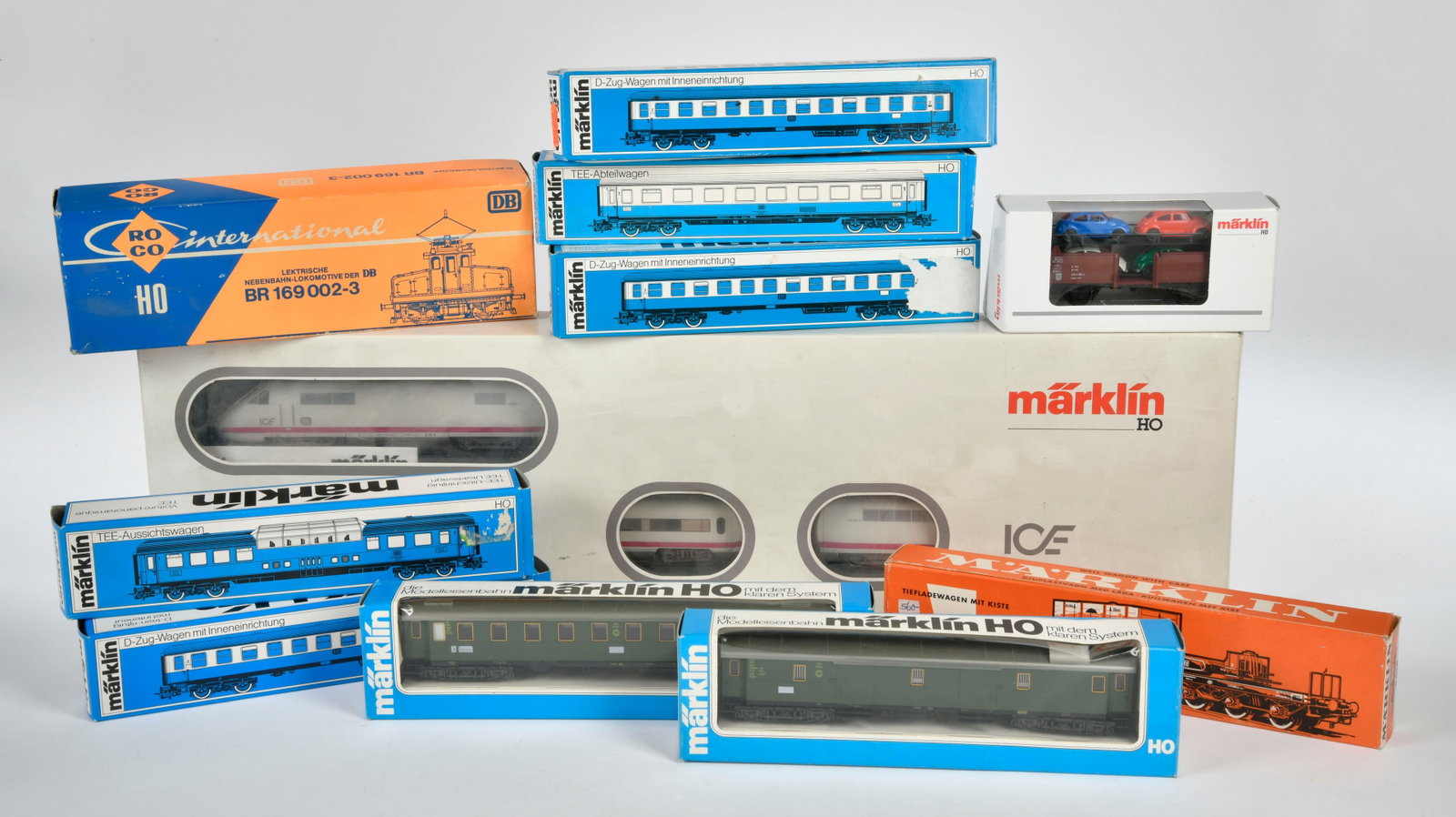 Marklin, ICE Set 3371, Roco Lok und diverse Wagen (1 of 1)