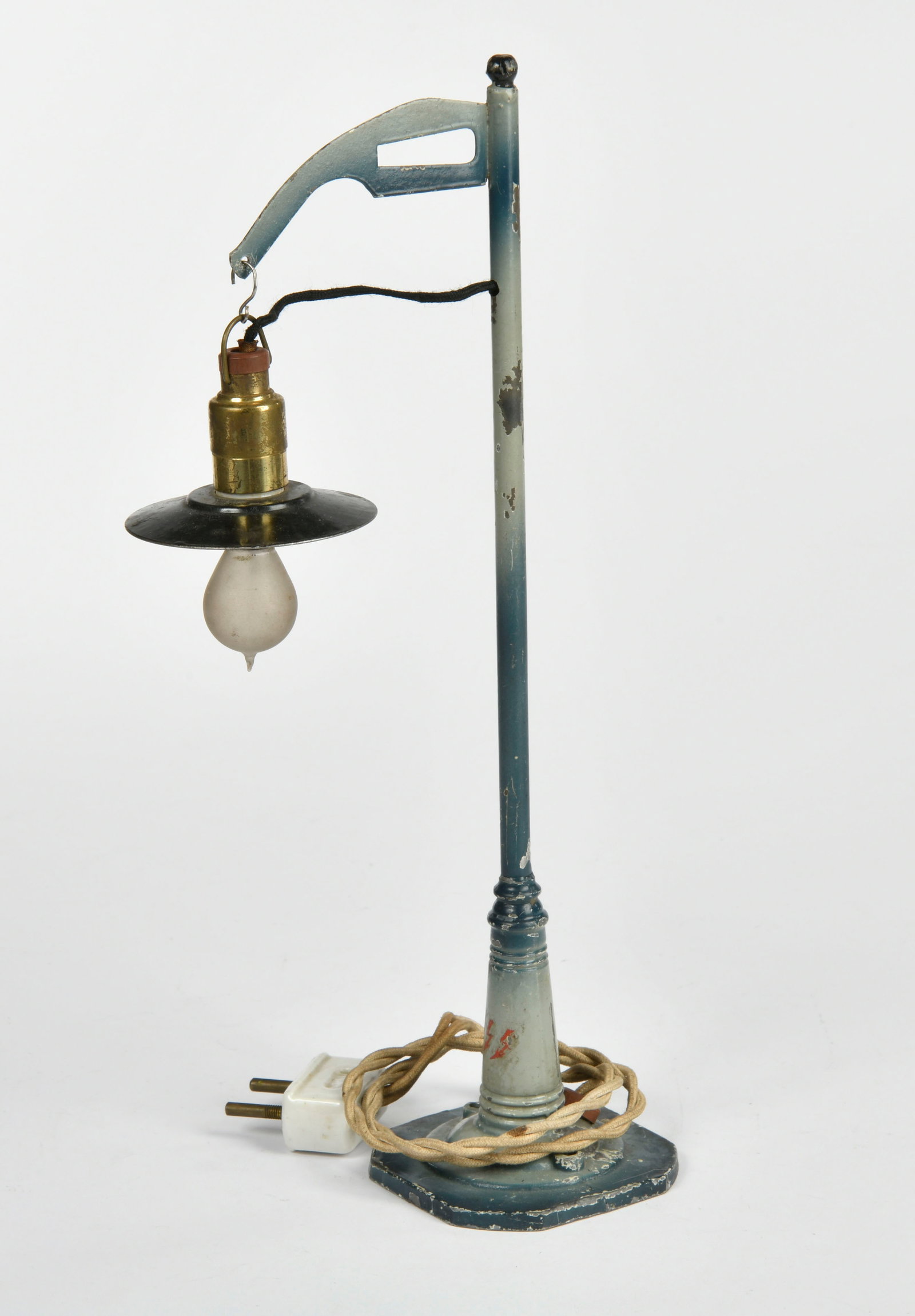Kraus, Bogenlampe: Kraus, Bogenlampe, el. 2028/1/19 mit Spitzbirne, 32 cm, Z 2
