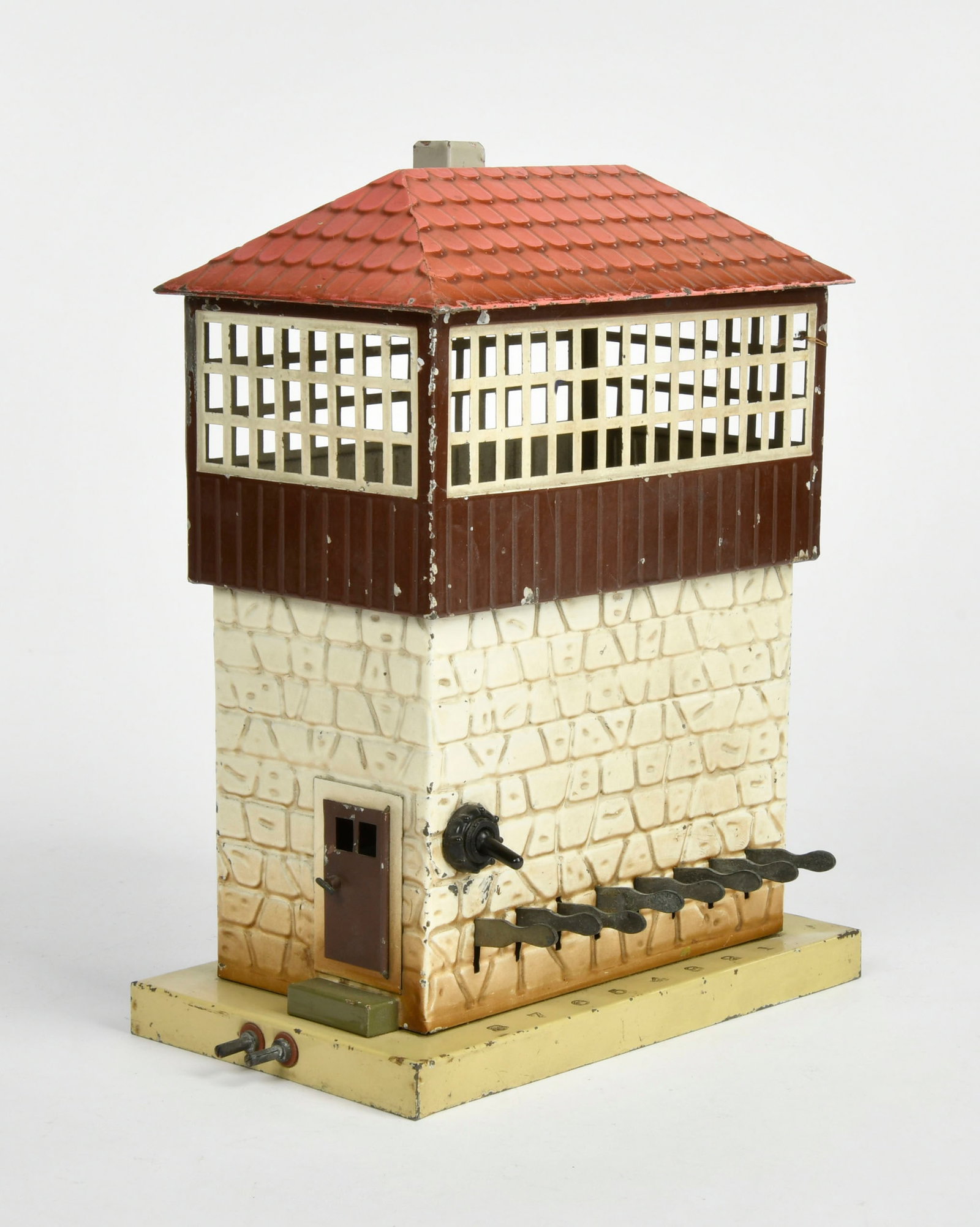 Doll, Stellwerk: Doll, Stellwerk, Germany VK, Spur 0, 27 cm, ein Schalter fremd, sonst Z 2