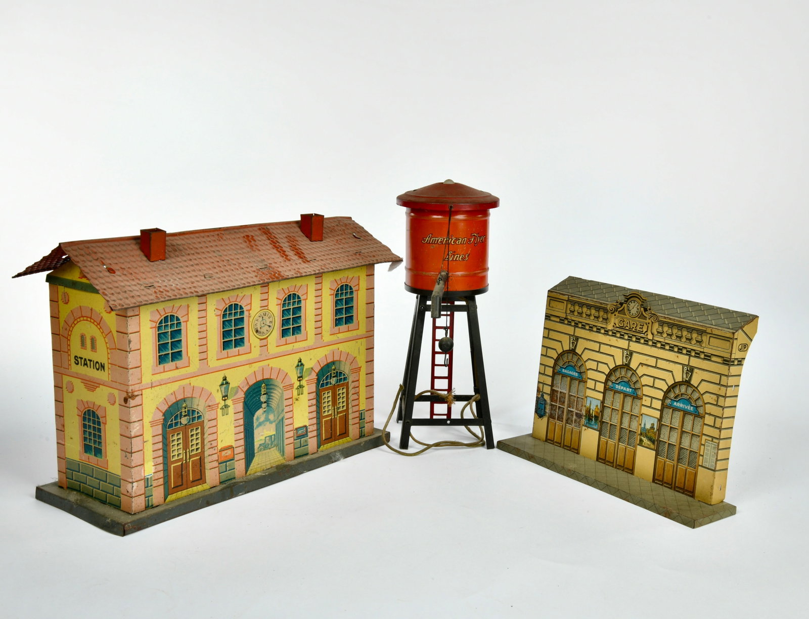 Bing, 2 Bahnhofe & Wasserturm: Bing, 2 Bahnhofe & Wasserturm, Germany VK, Spur 0, LM, Z 2