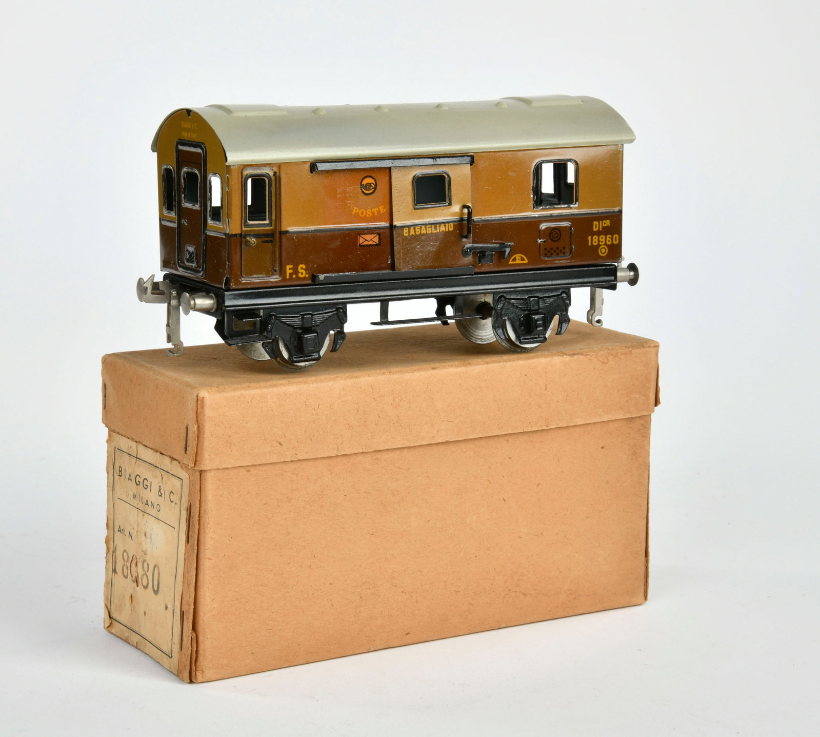 Biaggi, Postwagen 18960, Spur 0: Biaggi, Postwagen 18960, Spur 0, Italy, Okt. Z 2+, Z 1-