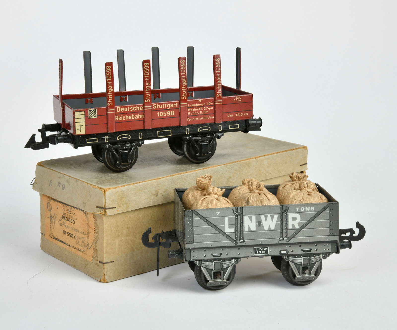 Bing, Rungenwagen und Carette, Guterwagen (1 of 1)