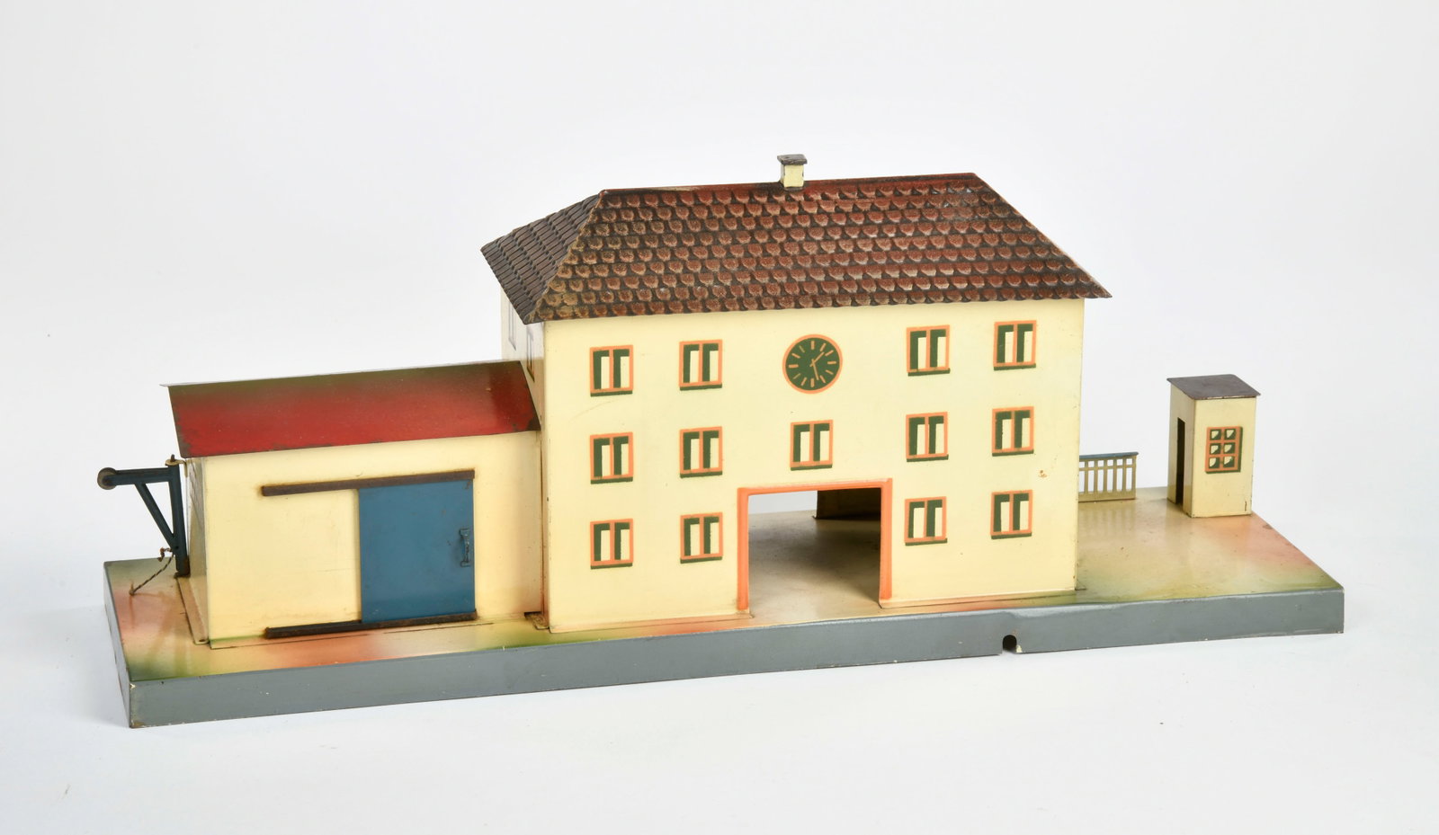 Marklin, Bahnhofsanlage 2048: Marklin, Bahnhofsanlage 2048, Germany VK, 56x16 cm, Blech, Z 1-