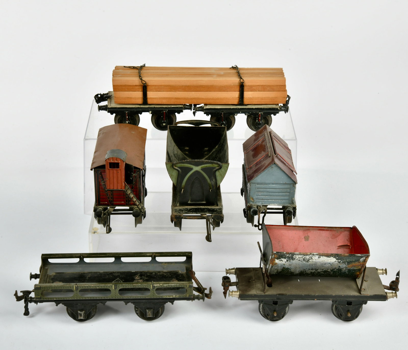 Bing, 6 Guterwagen: Bing, 6 Guterwagen, Germany VK, Spur 1, LM, Z 3