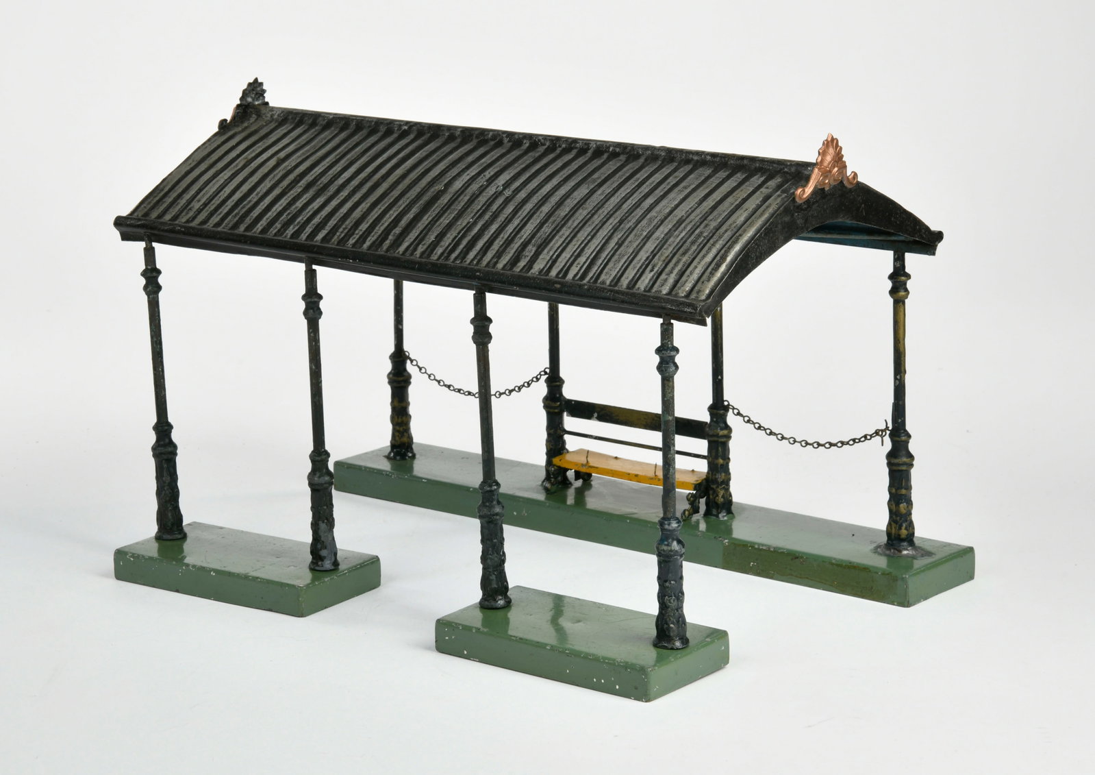 Marklin, Einfahrthalle Bahnhof: Marklin, Einfahrthalle Bahnhof, Nr 2059, 39 cm lang, Spur 2, Germany VK, min. LM