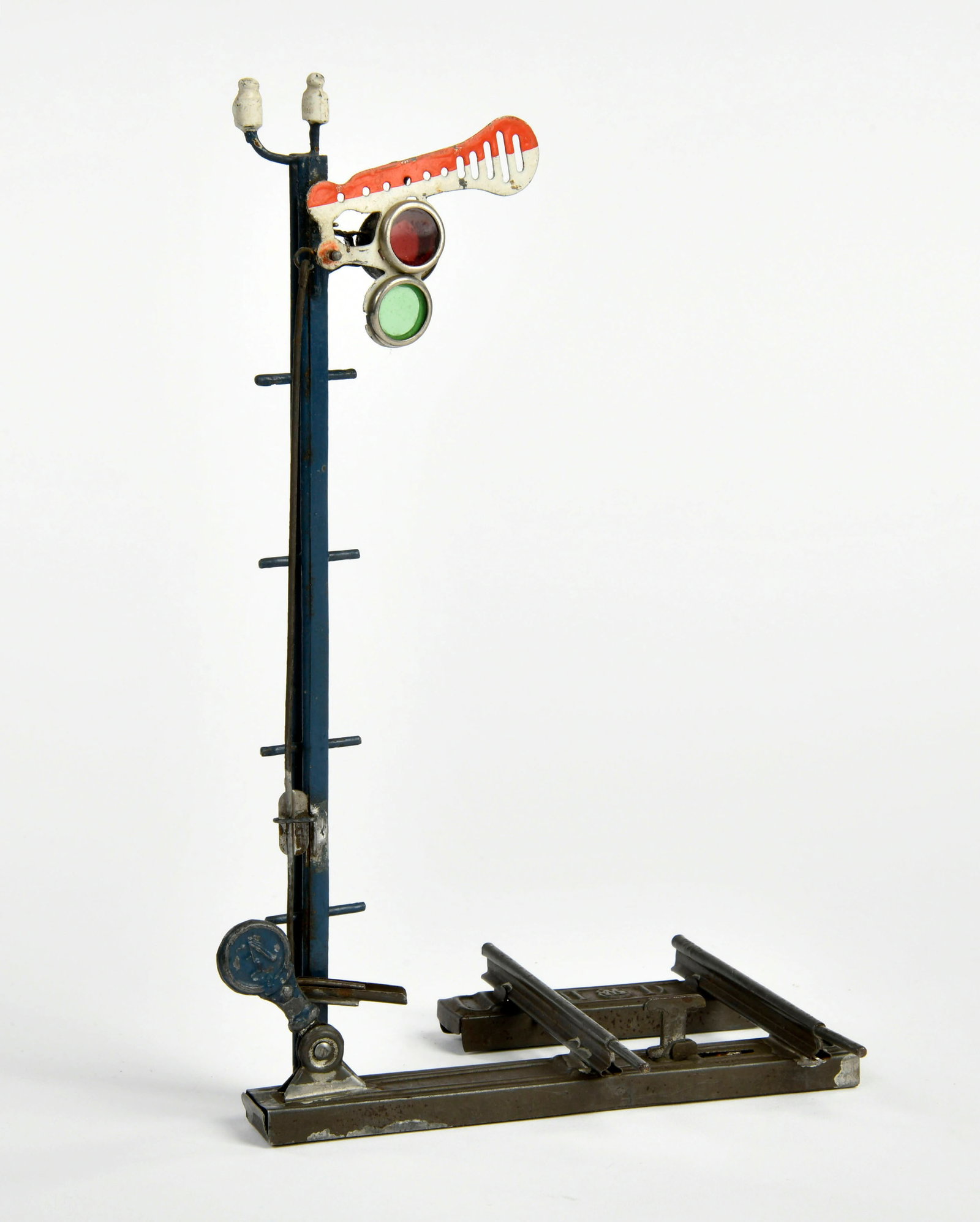 Marklin, Hauptsignal mit Bremsschiene: Marklin, Hauptsignal mit Bremsschiene, Spur 2, Germany VK, 24 cm, min. LM