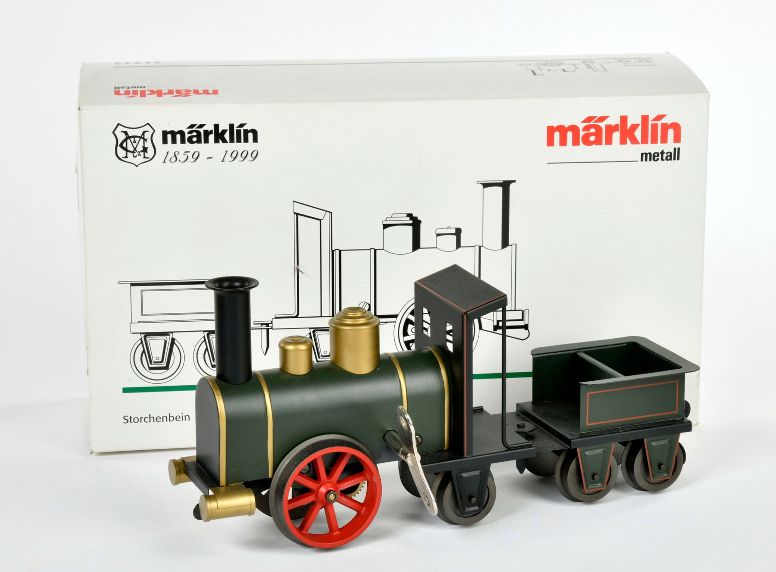Marklin, Storchenbein Lok 1111: Marklin, Storchenbein Lok 1111, Spur 1, Okt, Z 1