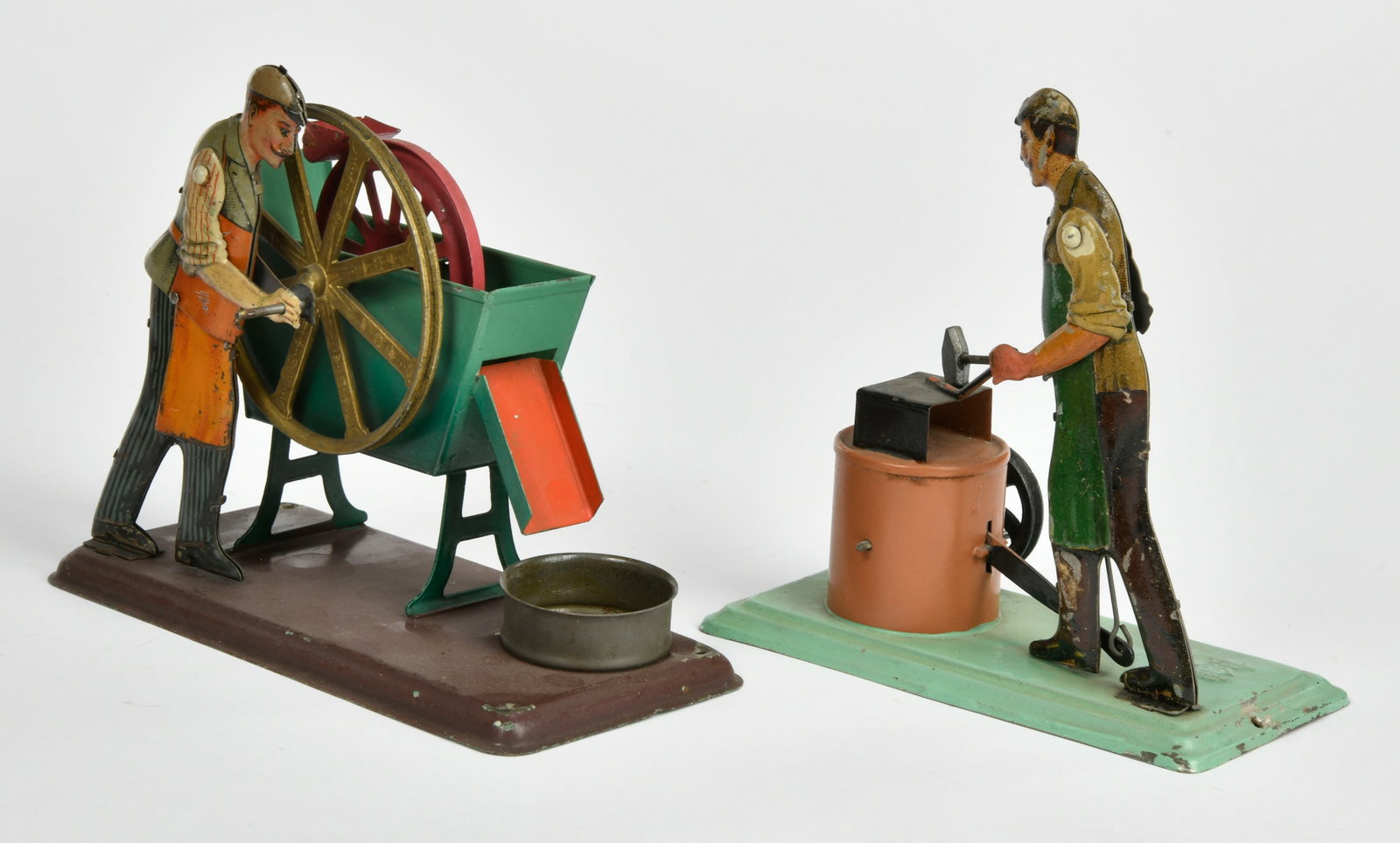 Bing, Antriebsmodelle Schmied und Mann am Schopfrad (1 of 2)