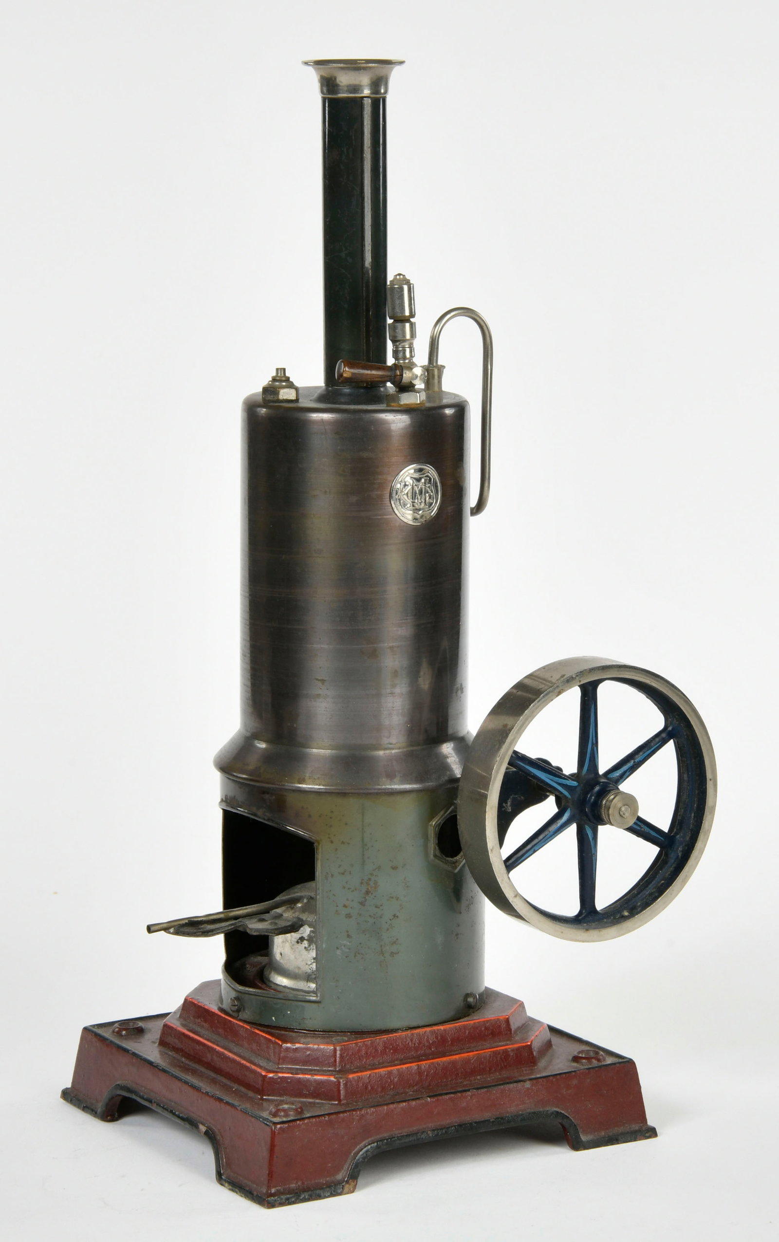 Marklin, Stehende Dampfmaschine: Marklin, Stehende Dampfmaschine, Germany ca. 1910, 36 cm, min. LM