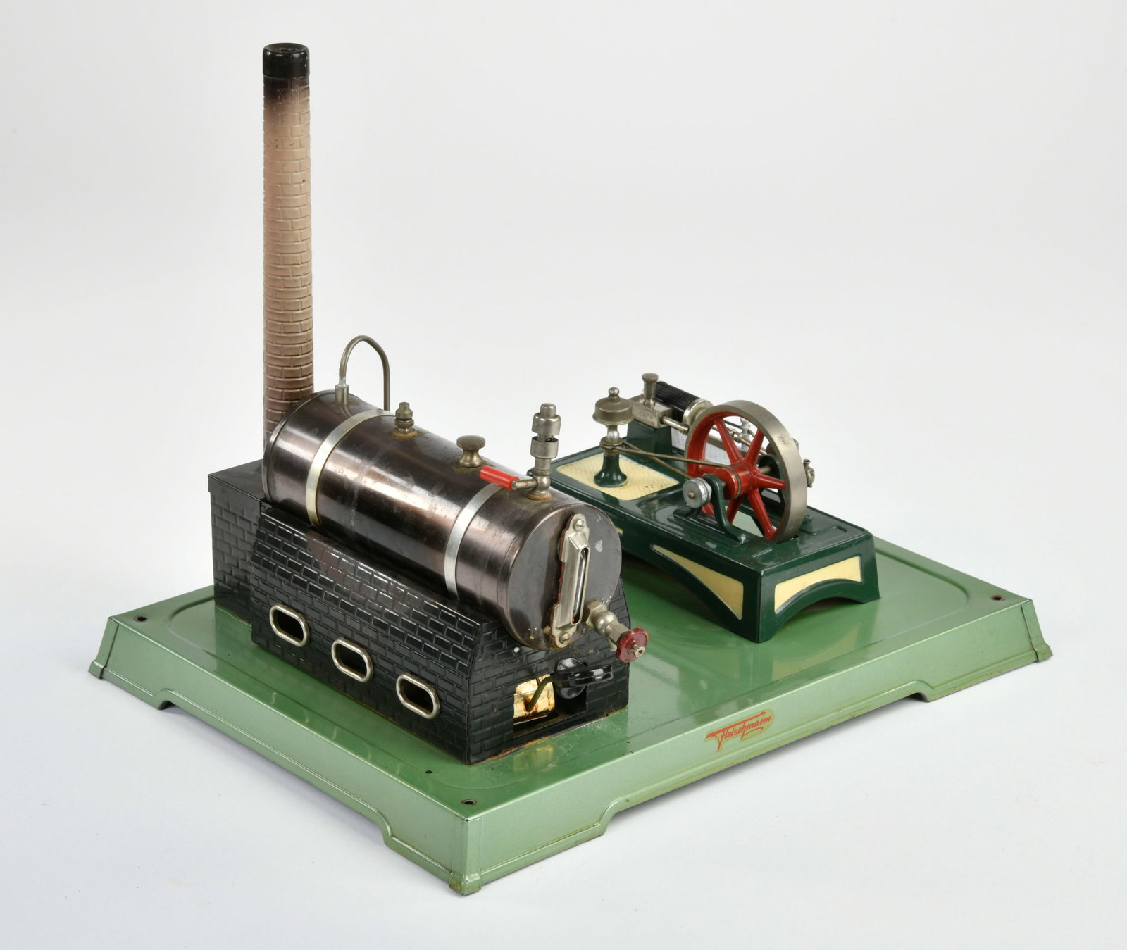 Fleischmann, Dampfmaschine 125/4: Fleischmann, Dampfmaschine 125/4, Germany, 27x35x30 cm, Z 2