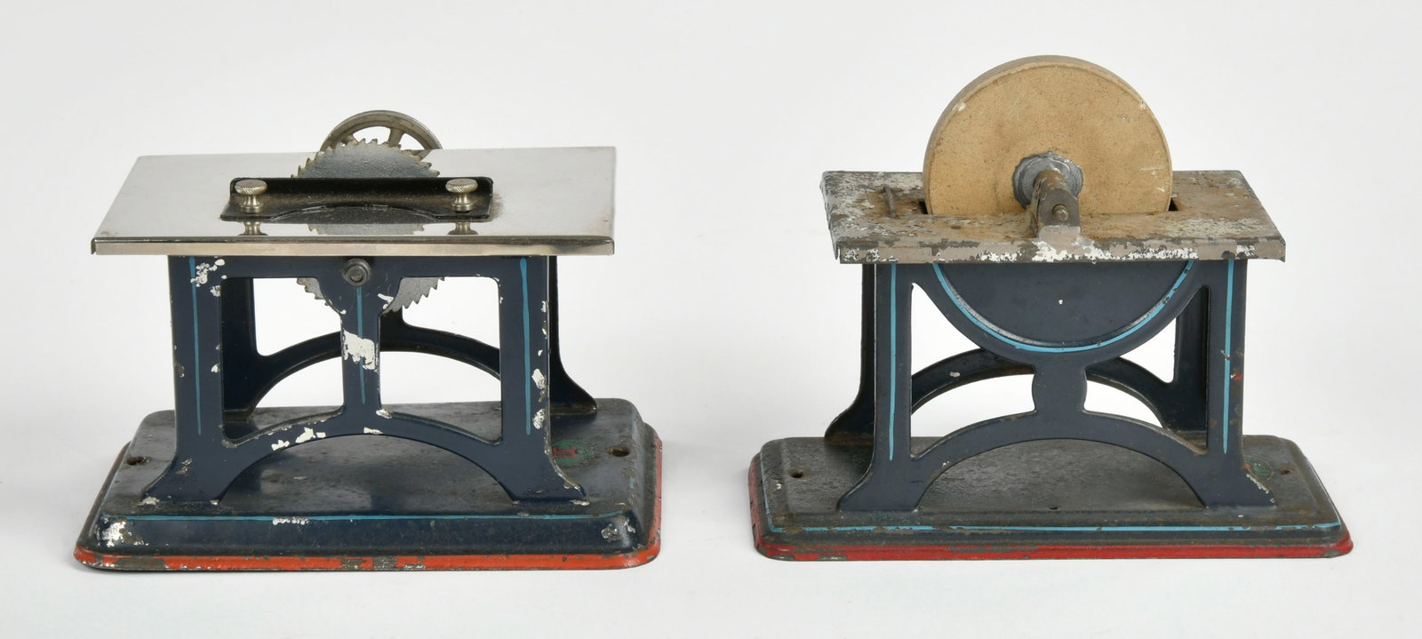 Doll, Kreissage und Schleifstein: Doll, Kreissage und Schleifstein, Germany VK, 14 cm, LM, Z 2-3