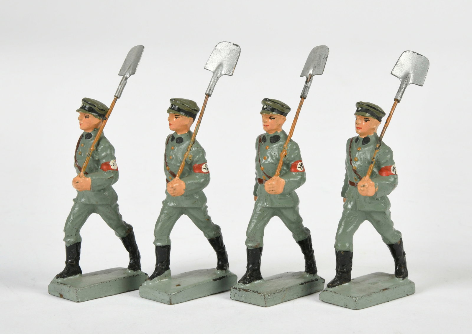 Lineol, 4 Figuren Arbeitsdienst (1 of 1)