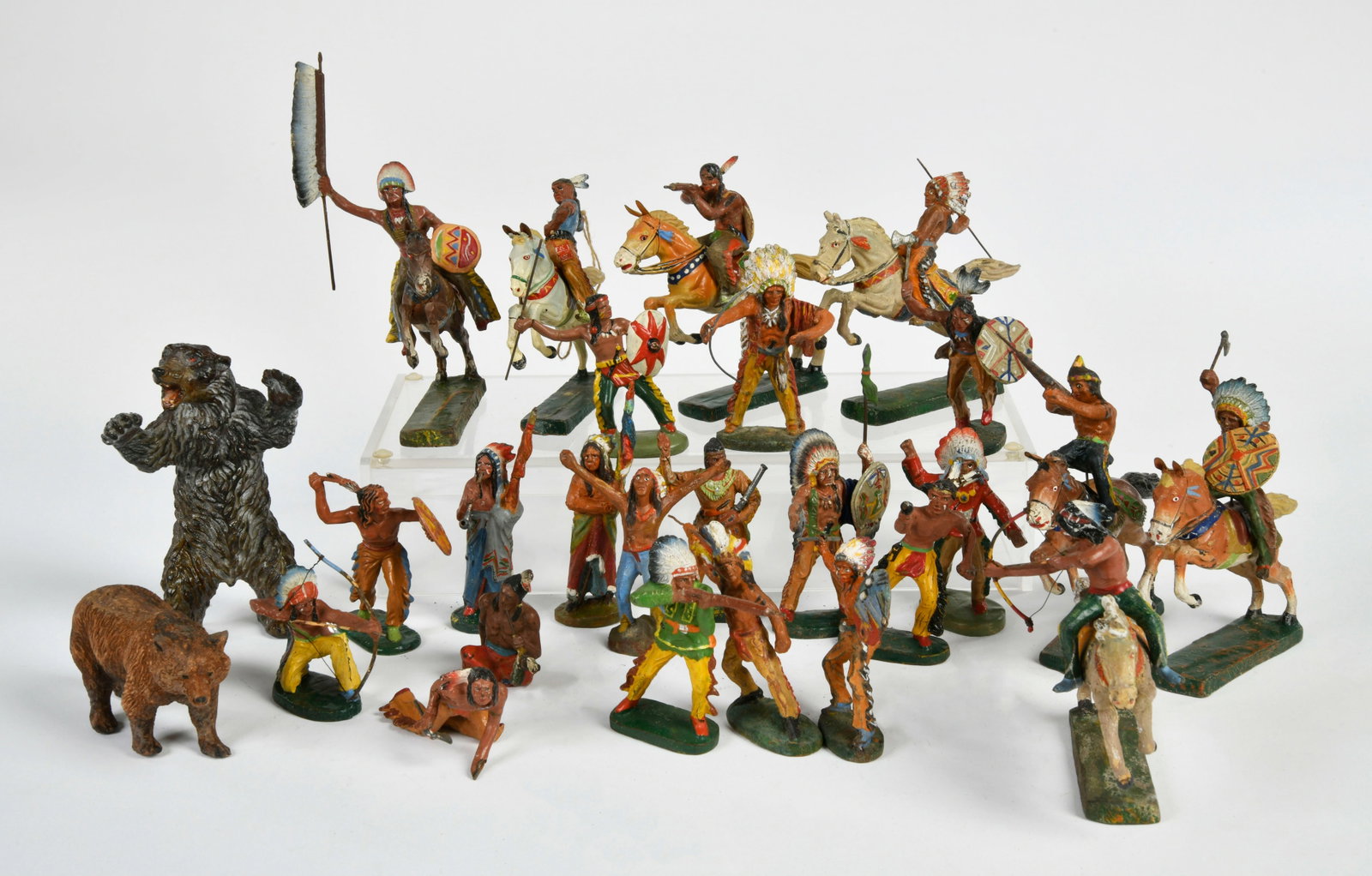 Elastolin u.a., Wildwest Figuren (1 of 1)