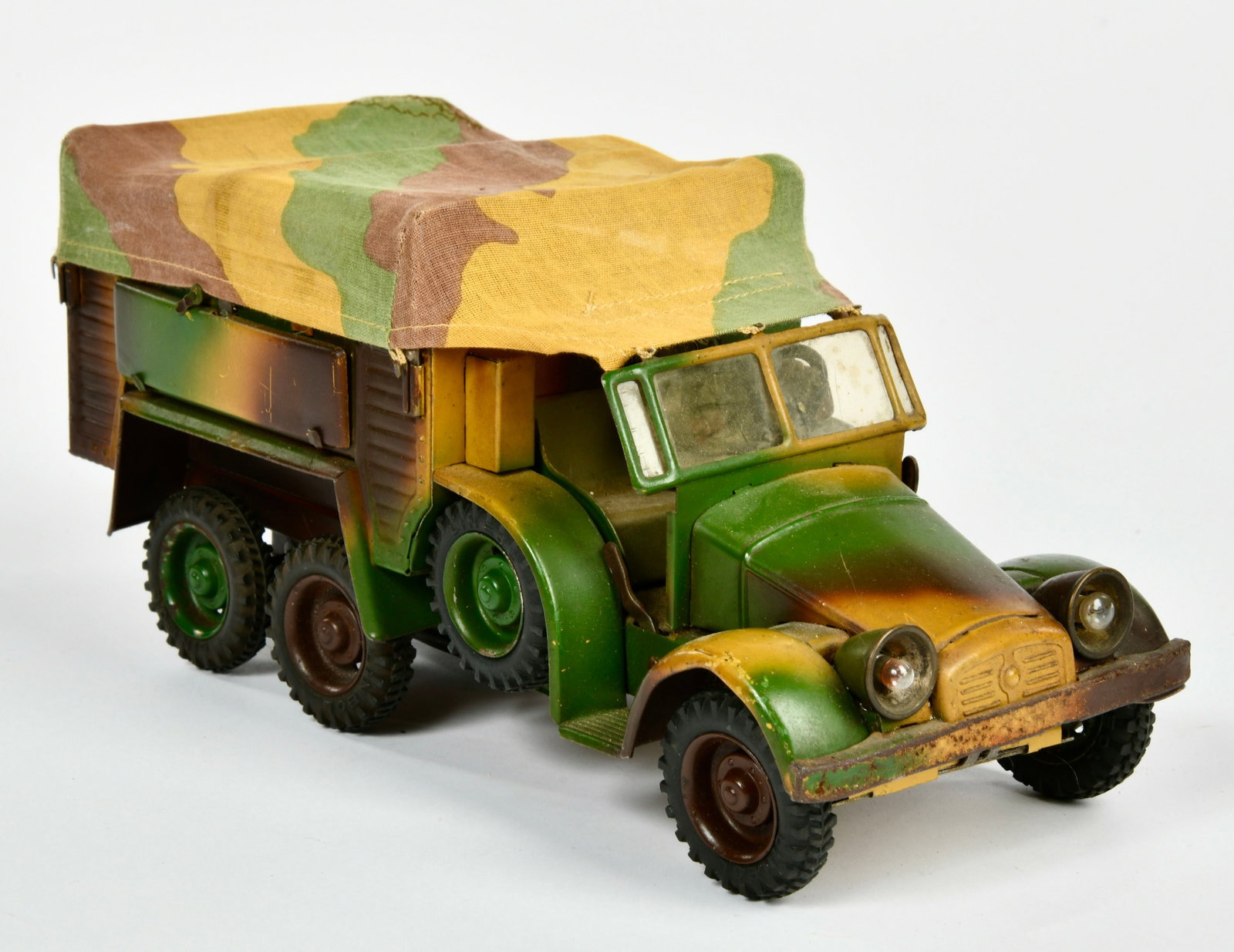 Lineol, Krupp LKW: Lineol, Krupp LKW, Germany VK, 25 cm, Blech, UW schwergangig, LM, Z 2-3