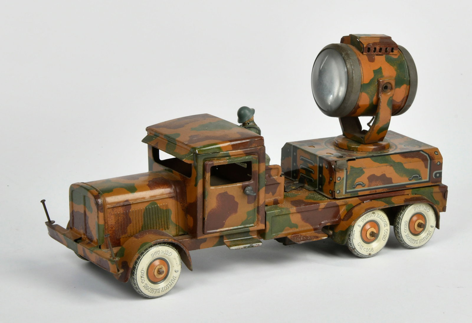 Tippco, Scheinwerferwagen: Tippco, Scheinwerferwagen, Germany VK, 25 cm, Blech, UW ok, LM, Z 2
