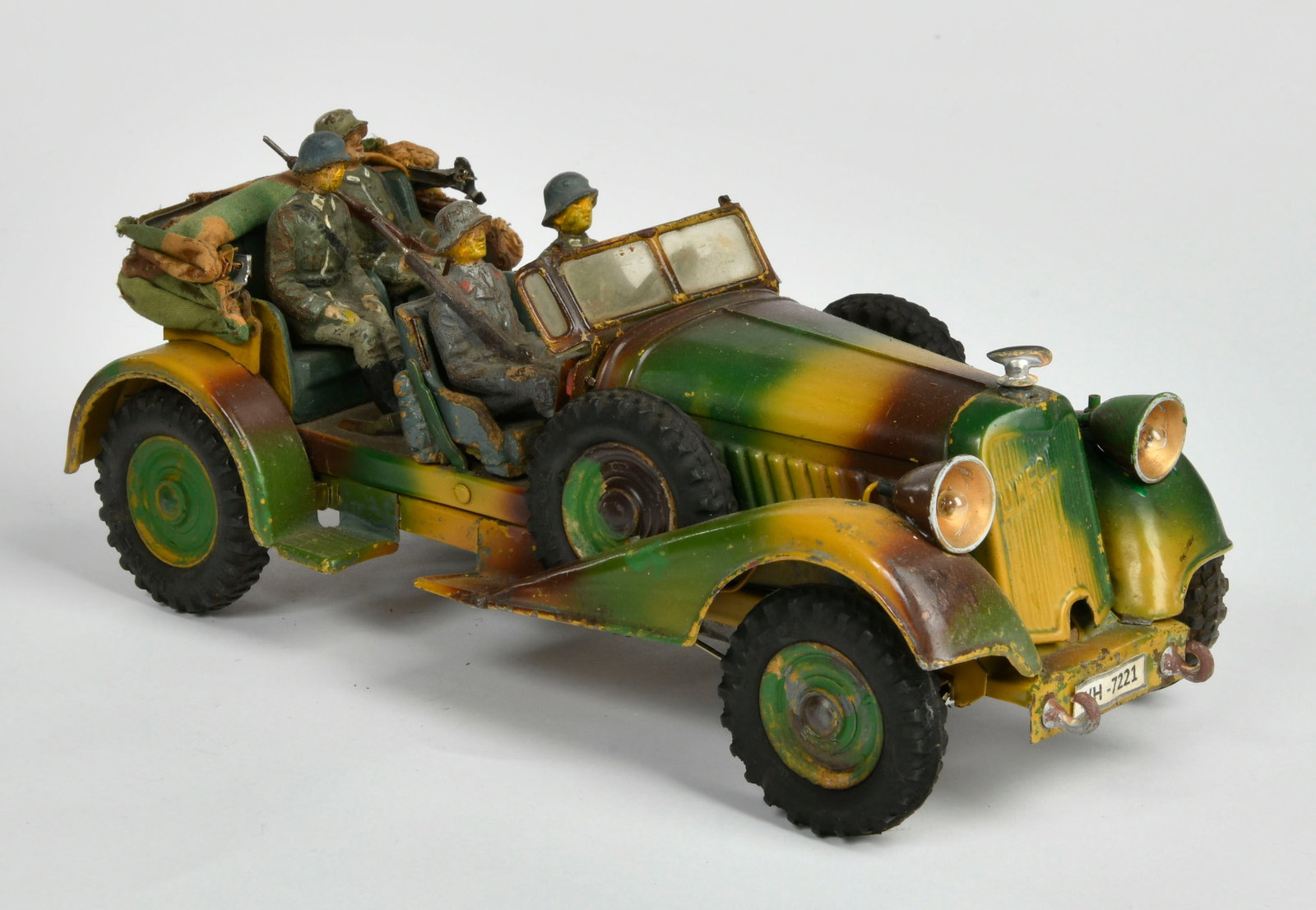 Lineol, Kubelwagen: Lineol, Kubelwagen, Germany VK, 25 cm, Blech, UW ok, LM, min. ausgebessert, Z 3