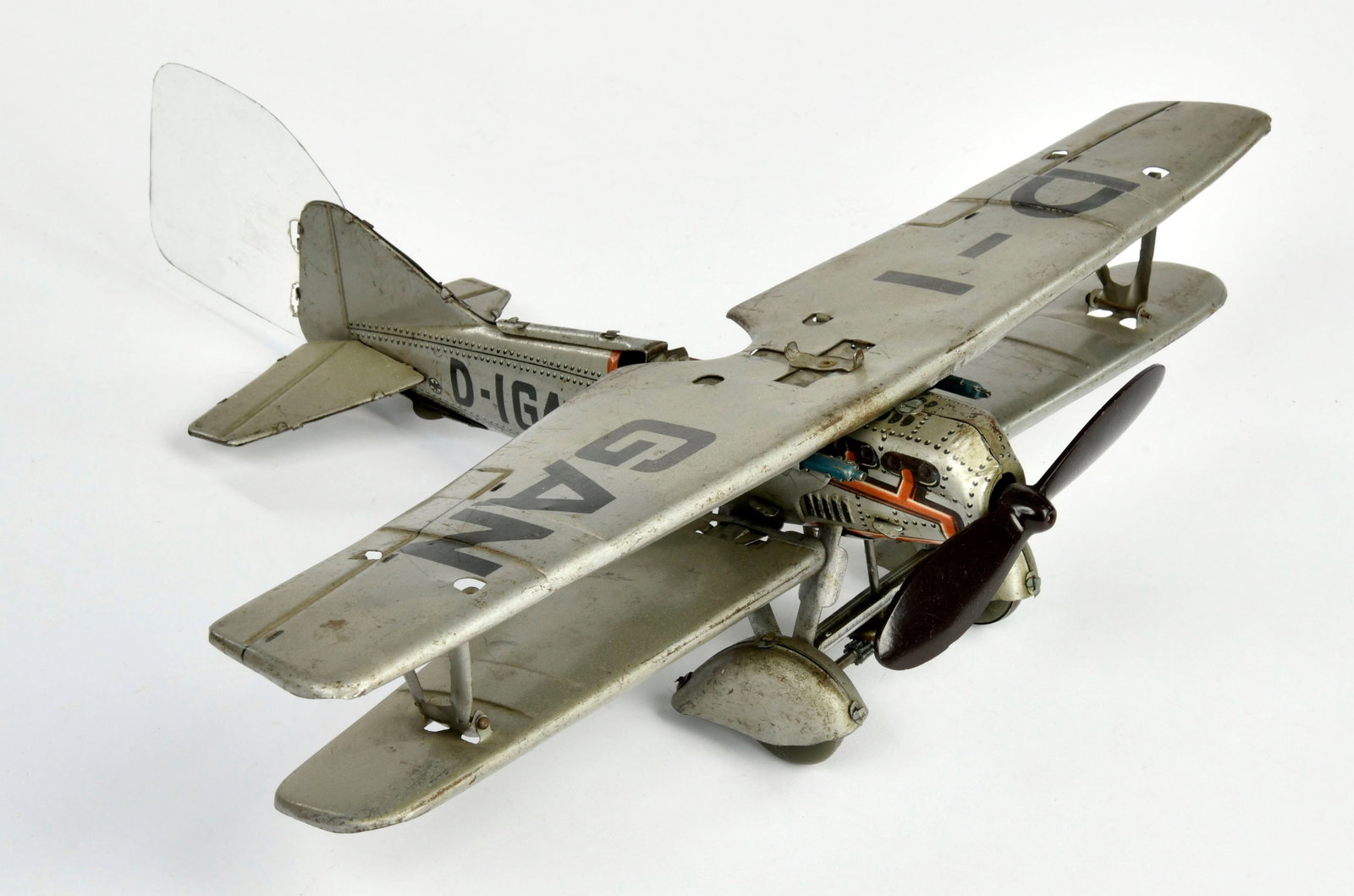 Tippco, Flugzeug D-IGAN: Tippco, Flugzeug D-IGAN, Germany VK, 25 cm, Blech, UW ok, LM, Z 3-4