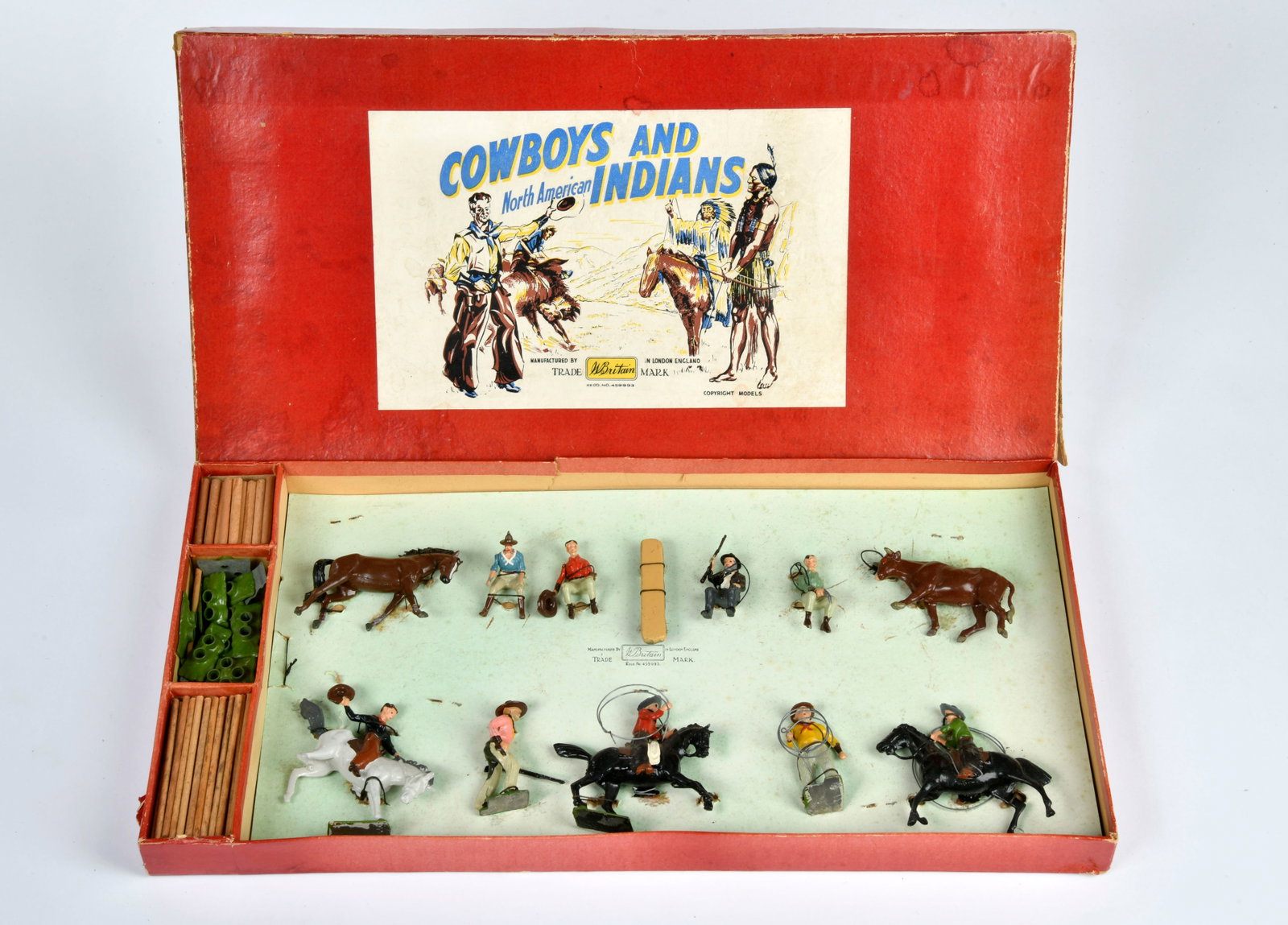 Britains, Rodeo Set, Cowboys and Indians (1 of 1)