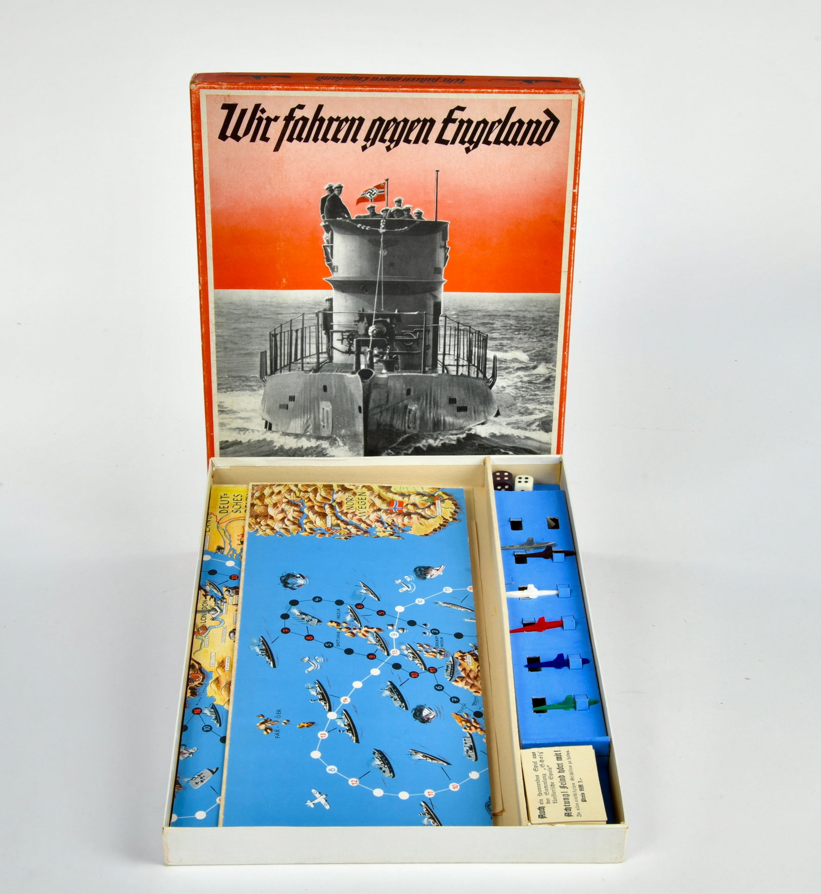 Spiel "Wir fahren gegen England": Spiel "Wir fahren gegen England", Germany VK, 38x28 cm, Z 1-
