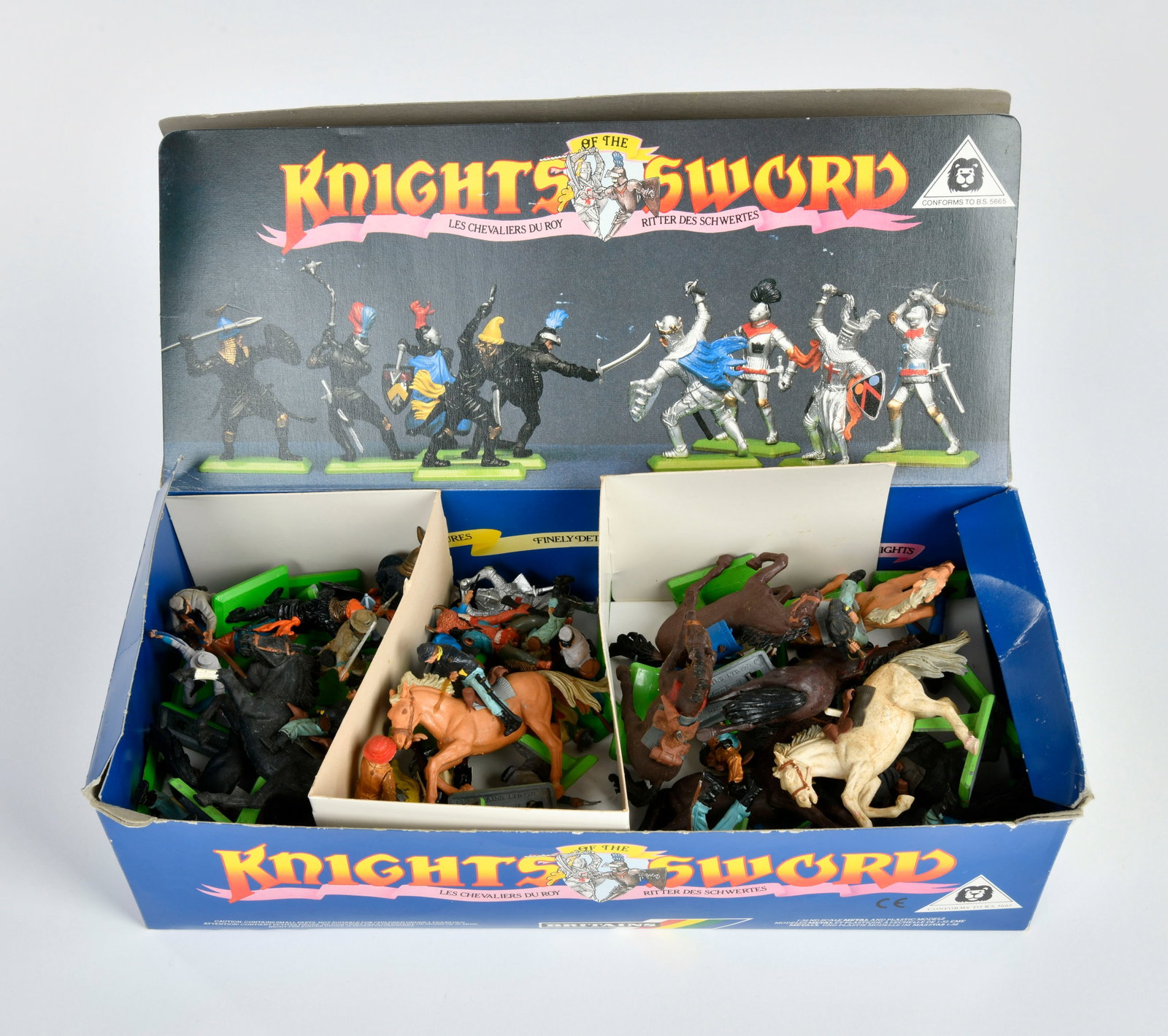 Britains, Knights Sword Packung mit div. Figuren aus unterschiedlichen Sets (1 of 1)