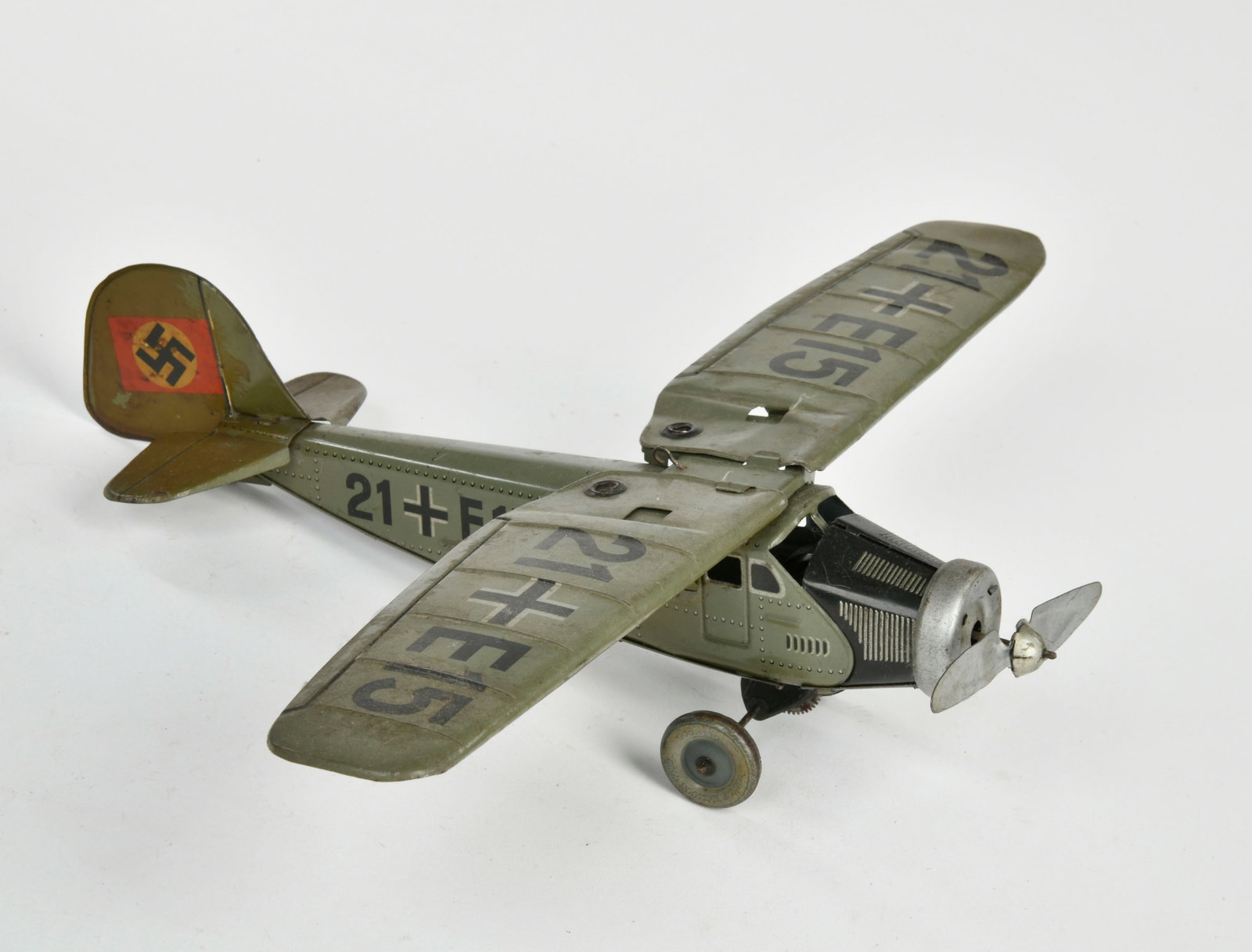 Tippco, Eindecker E15: Tippco, Eindecker E15, Germany VK, 32 cm, Blech, UW ok, LM, Z 2-3
