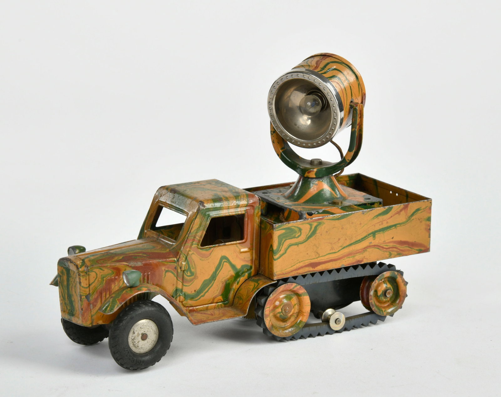 Marklin, LKW mit Scheinwerfer: Marklin, LKW mit Scheinwerfer, Germany VK, 21 cm, Blech, UW hakt, Z 1-2