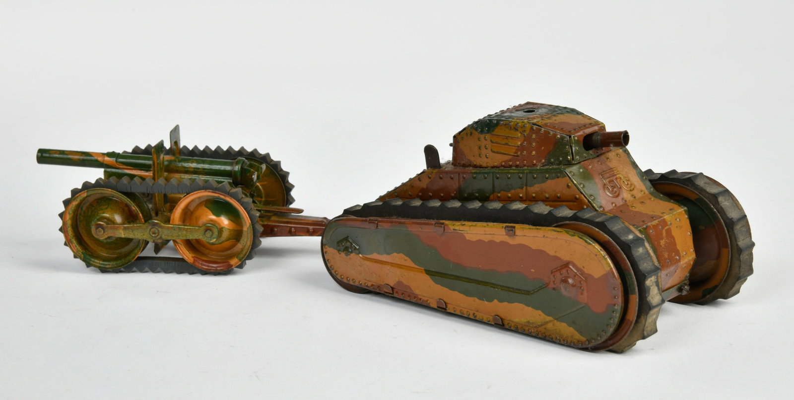 Marklin, Panzer mit Geschutz: Marklin, Panzer mit Geschutz, Germany VK, 32 cm, UW ok, min. LM, Z 2+