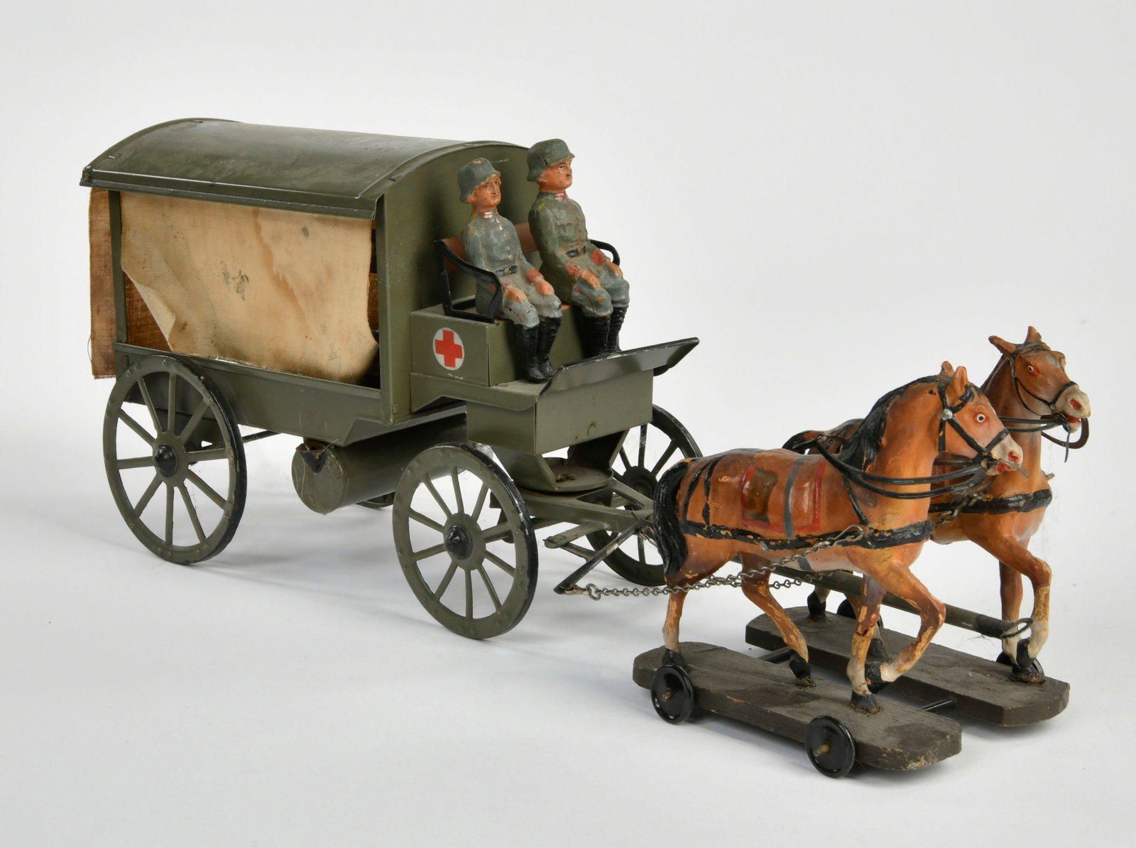 Elastolin, Sanitatskutsche - 2