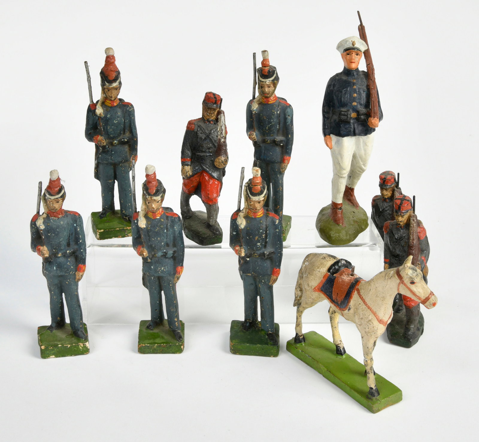 Masse Soldaten: Masse Soldaten, 10-12 cm, ungemarkt, LM