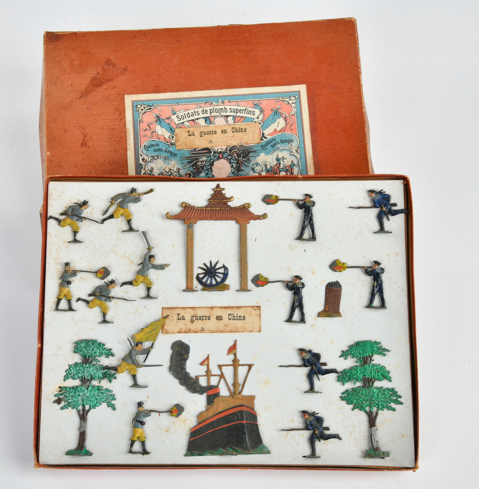 Spenkuch "La guerre en Chine", Boxeraufstand Set: Spenkuch "La guerre en Chine", Boxeraufstand Set, 28x21 cm, schoner Originalzustand