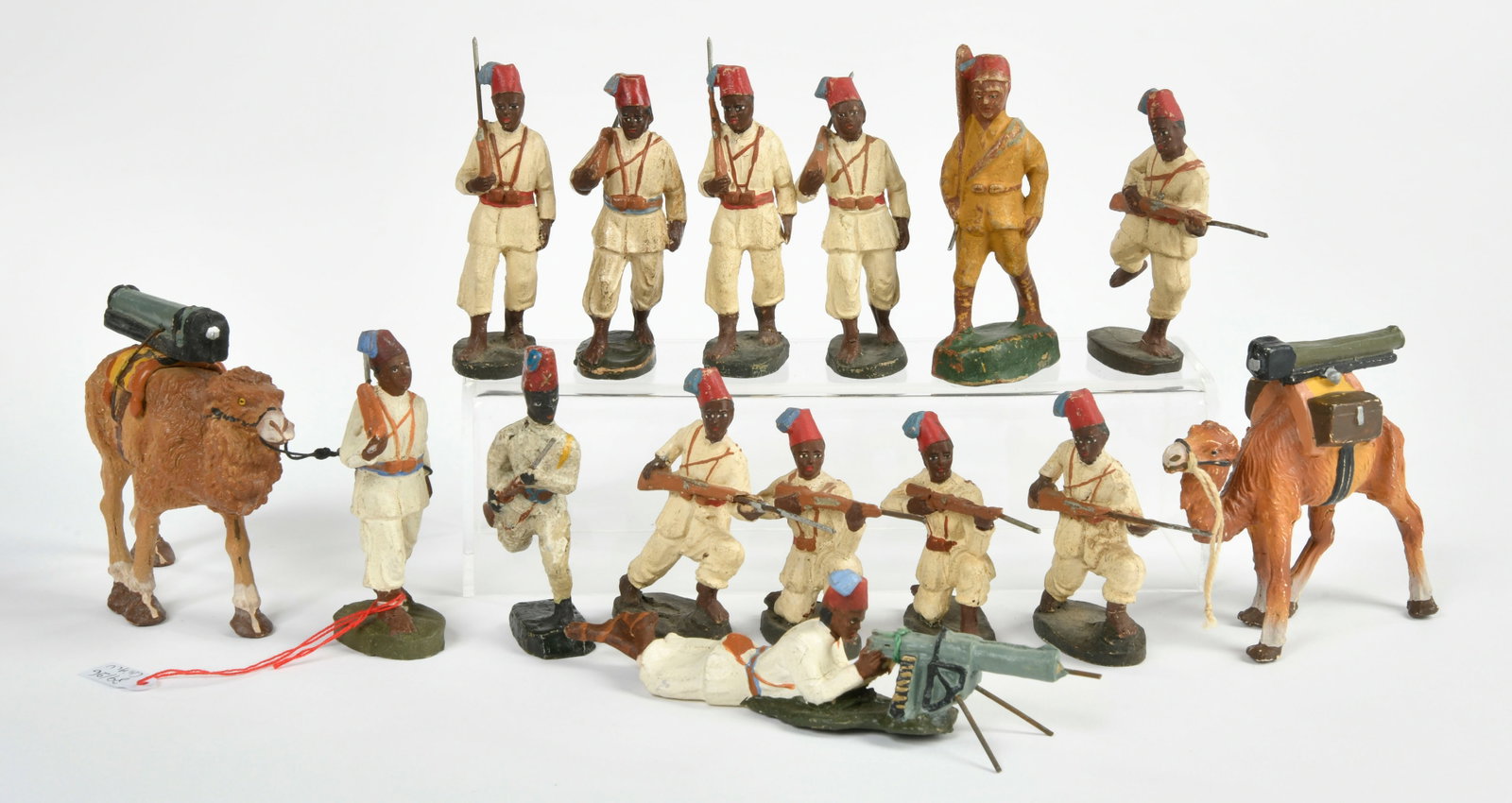 CC Askari, Kolonialsoldaten: CC Askari, Kolonialsoldaten, Italy, 8 cm, Masse, Z 1-2
