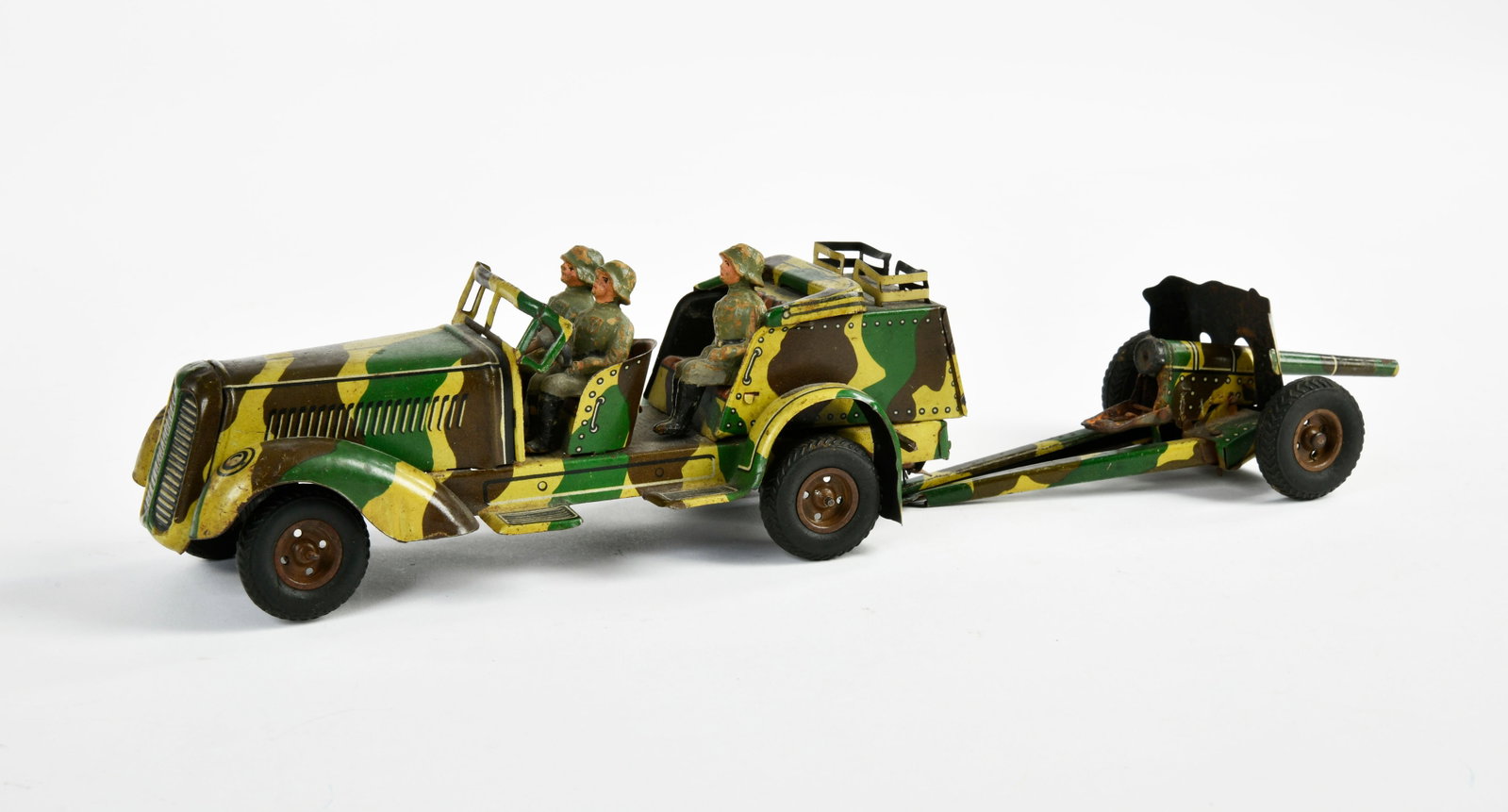 JNF, Kubelwagen mit Geschutz: JNF, Kubelwagen mit Geschutz, Germany VK, 37 cm, Blech, UW ok, LM, Z 2-3