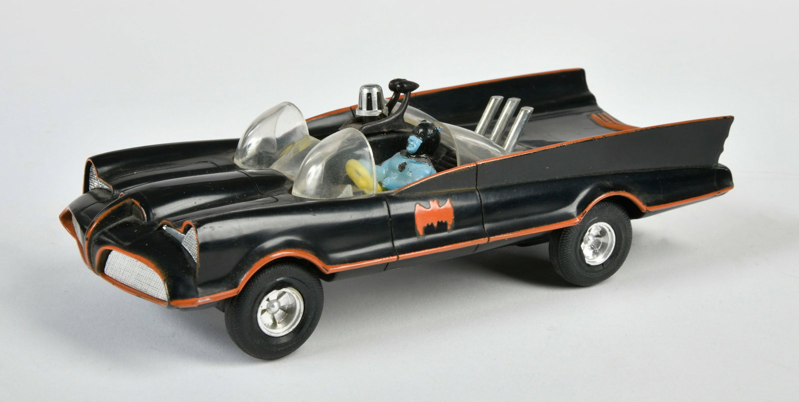 Batmobile Hoover: Batmobile Hoover, Hong Kong, 18 cm, Kst, Friktion ok, Z 1-