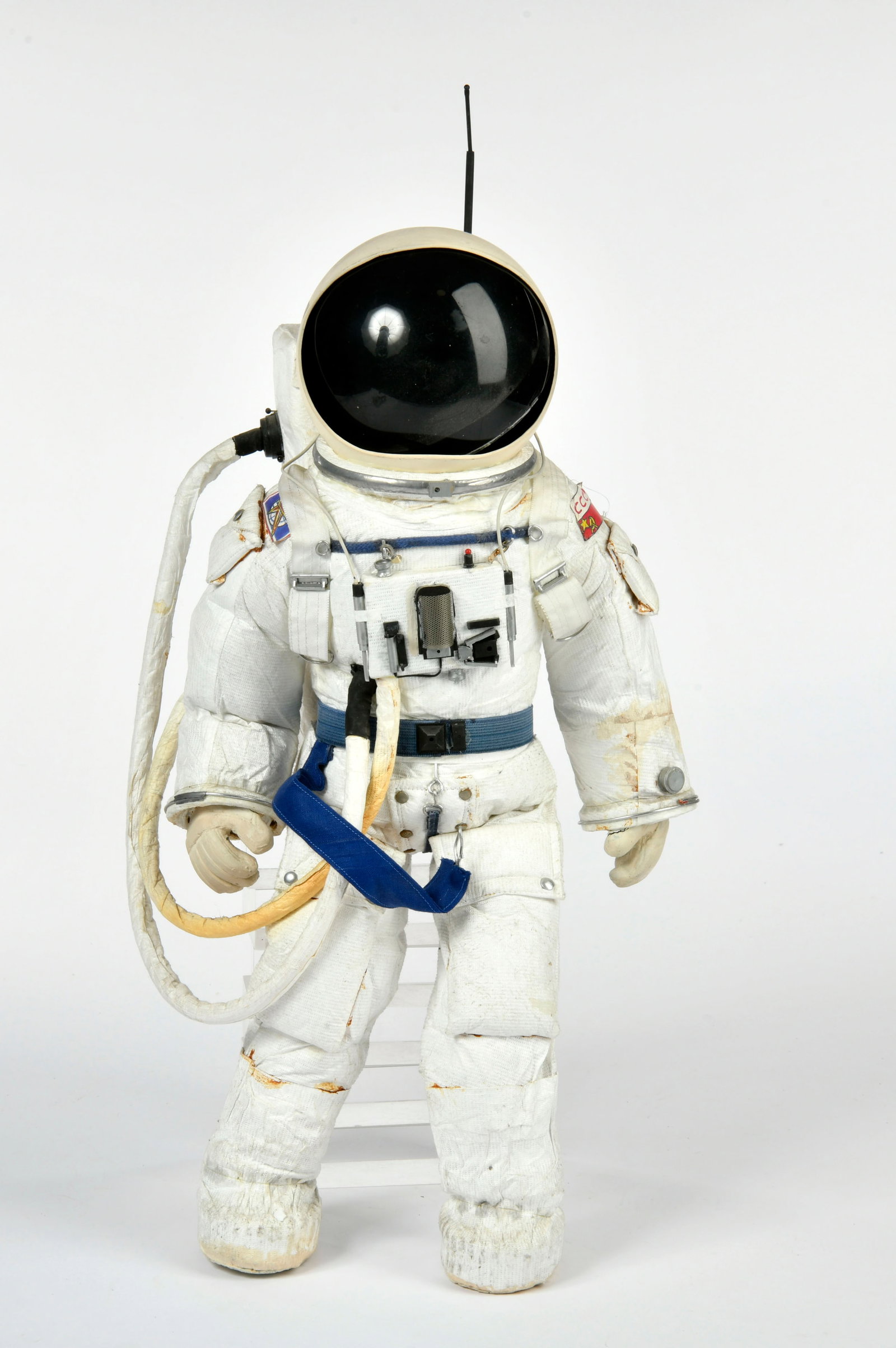 Kosmonaut Requisite, UDSSR/DDR fur Astronauten Film Kulisse: Kosmonaut Requisite, UDSSR/DDR fur Astronauten Film Kulisse, vermutlich 60-70er Jahre, 50 cm, Altersspuren