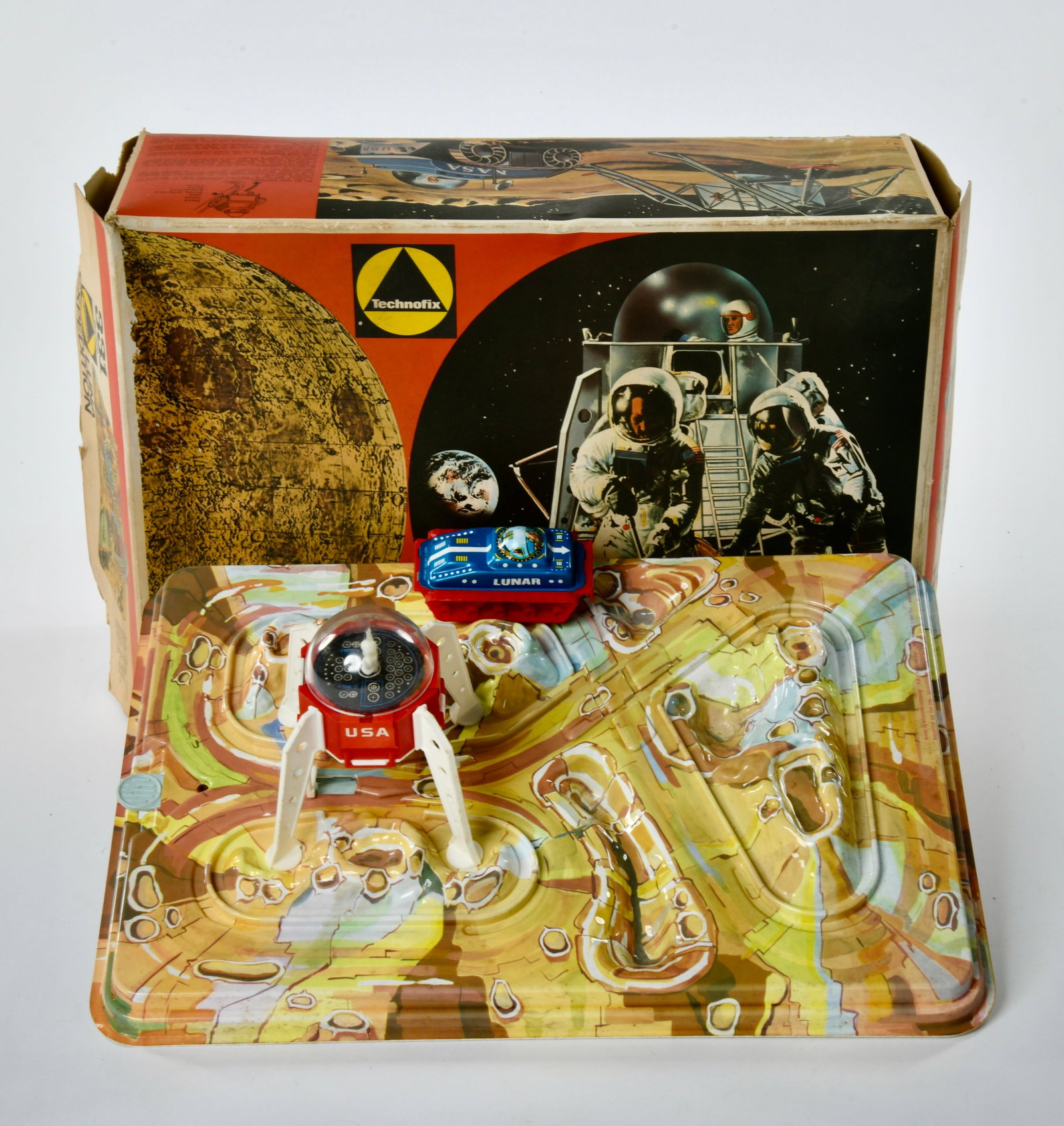 Technofix, Luna Expedition: Technofix, Luna Expedition, W.-Germany, 37x26 cm, Kst, UW ok, Okt Z 2, Z 1-